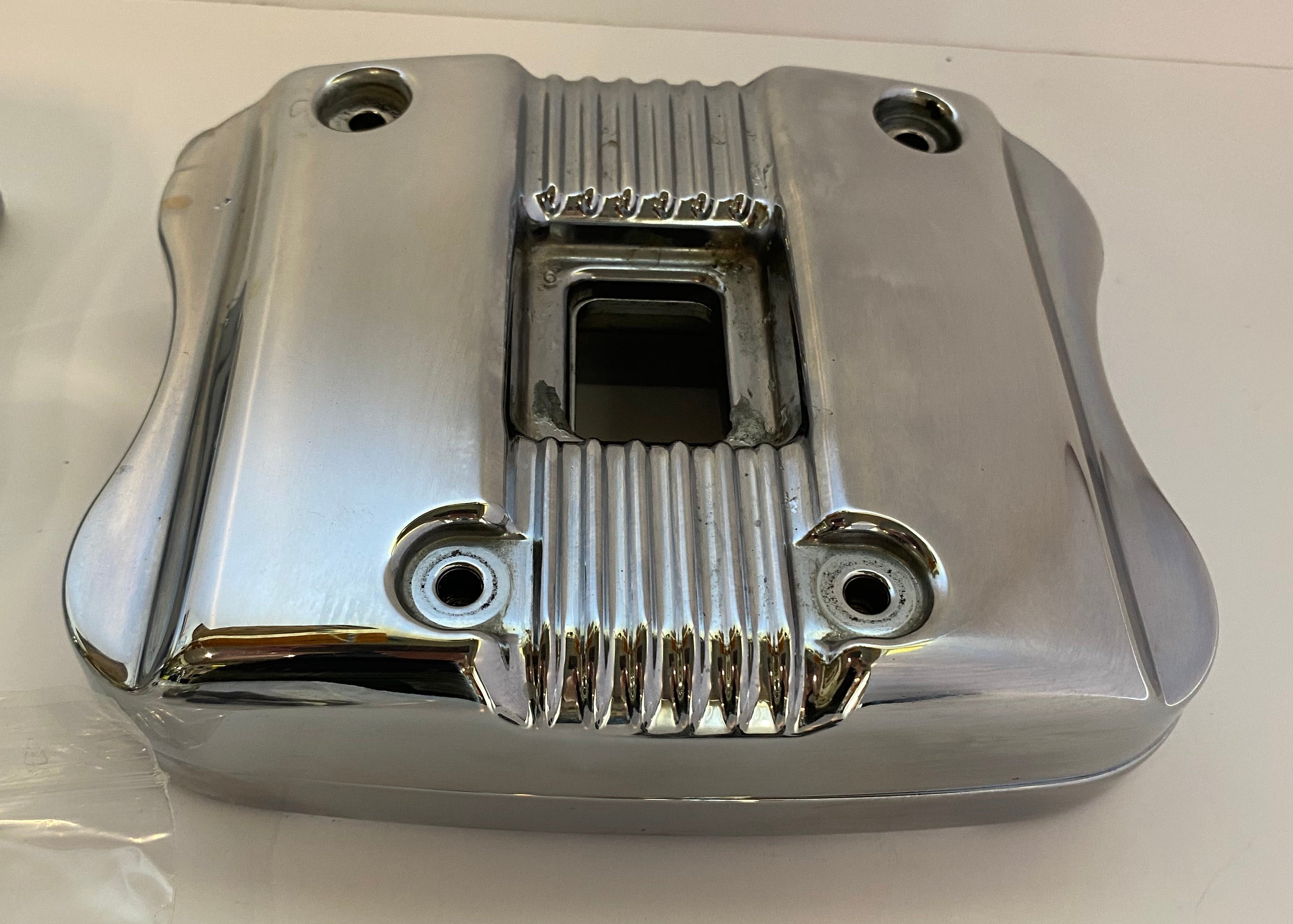 Jeu de caches culbuteurs chromés Sportster Harley Davidson REF OEM 17551-04 & 17537-96C