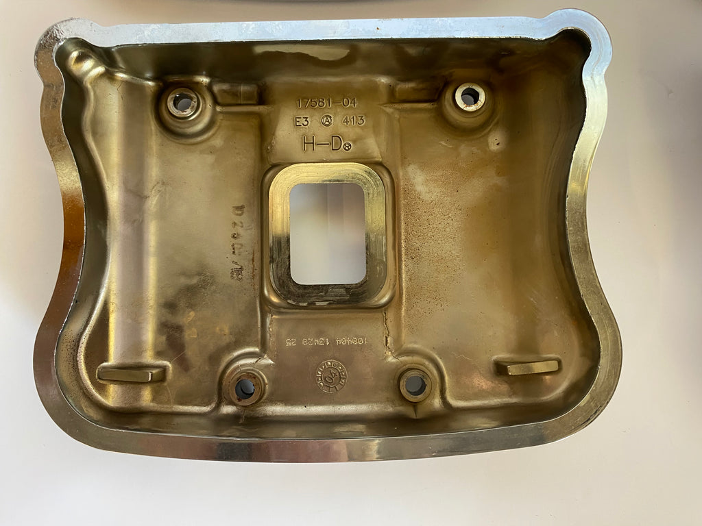 Jeu de caches culbuteurs chromés Sportster Harley Davidson REF OEM 17551-04 & 17537-96C