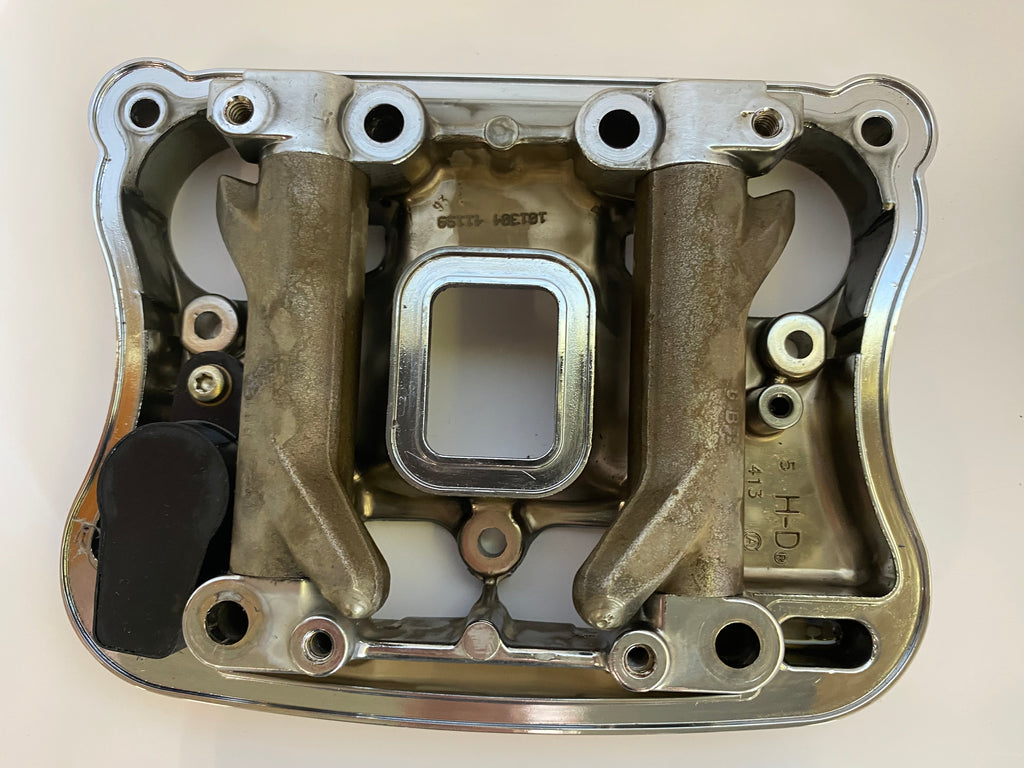 Jeu de caches culbuteurs chromés Sportster Harley Davidson REF OEM 17551-04 & 17537-96C