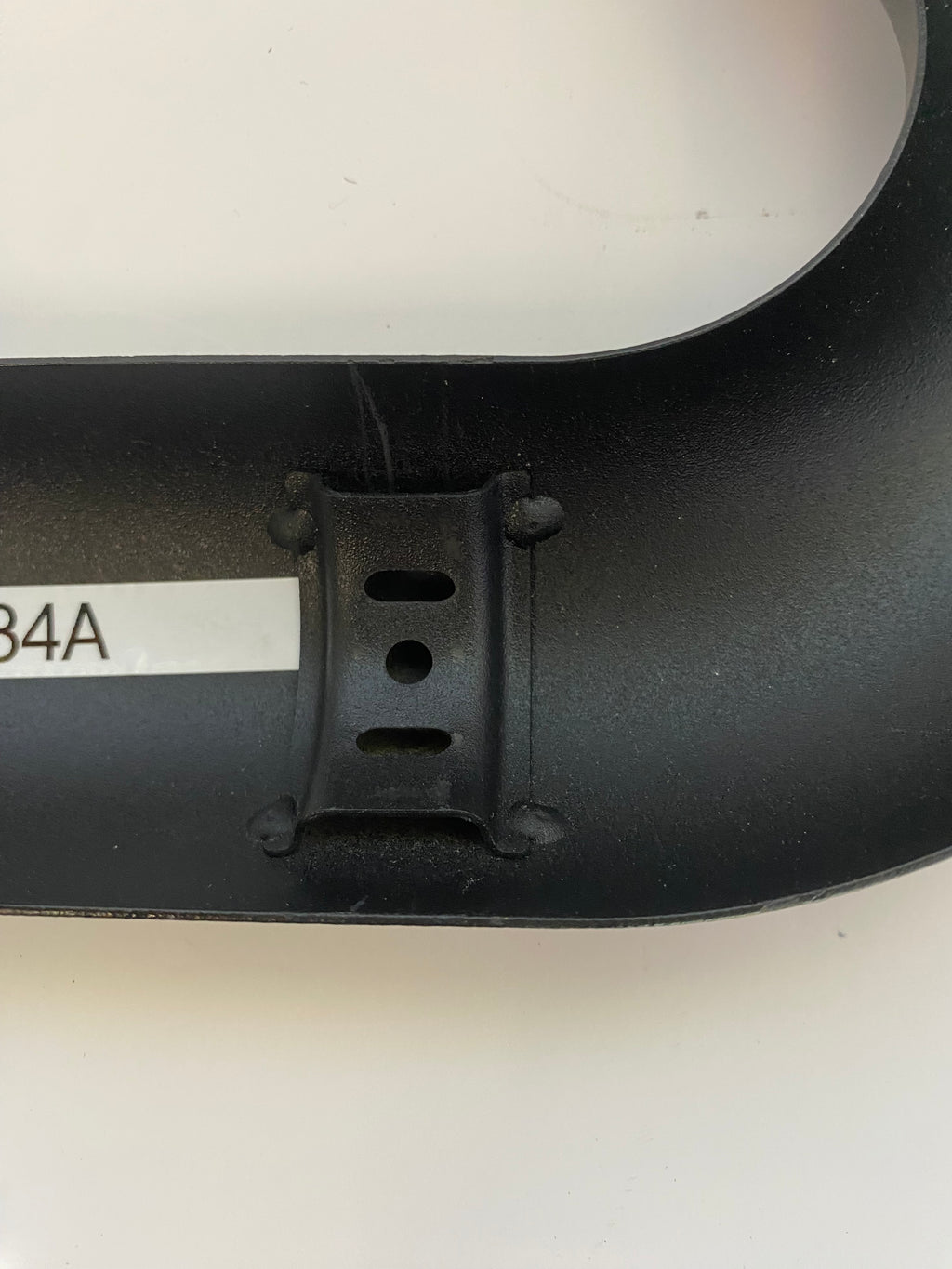 Pare chaleur noir collecteur échappement  arrière Touring M8 Harley Davidson REF OEM 65400484A