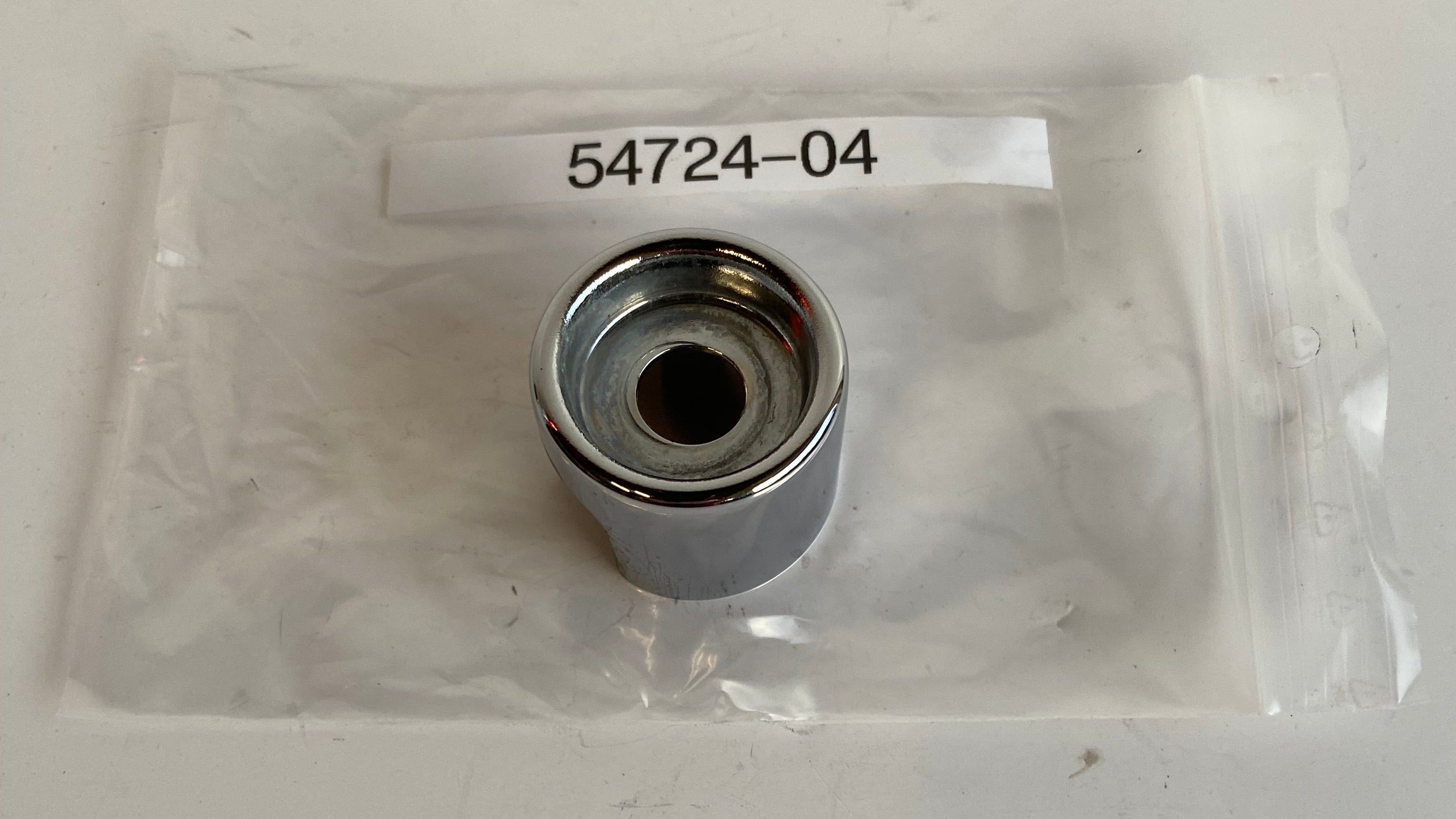 Cache vis amortisseur supérieur chromé Sportster Harley Davidson REF OEM 54724-04