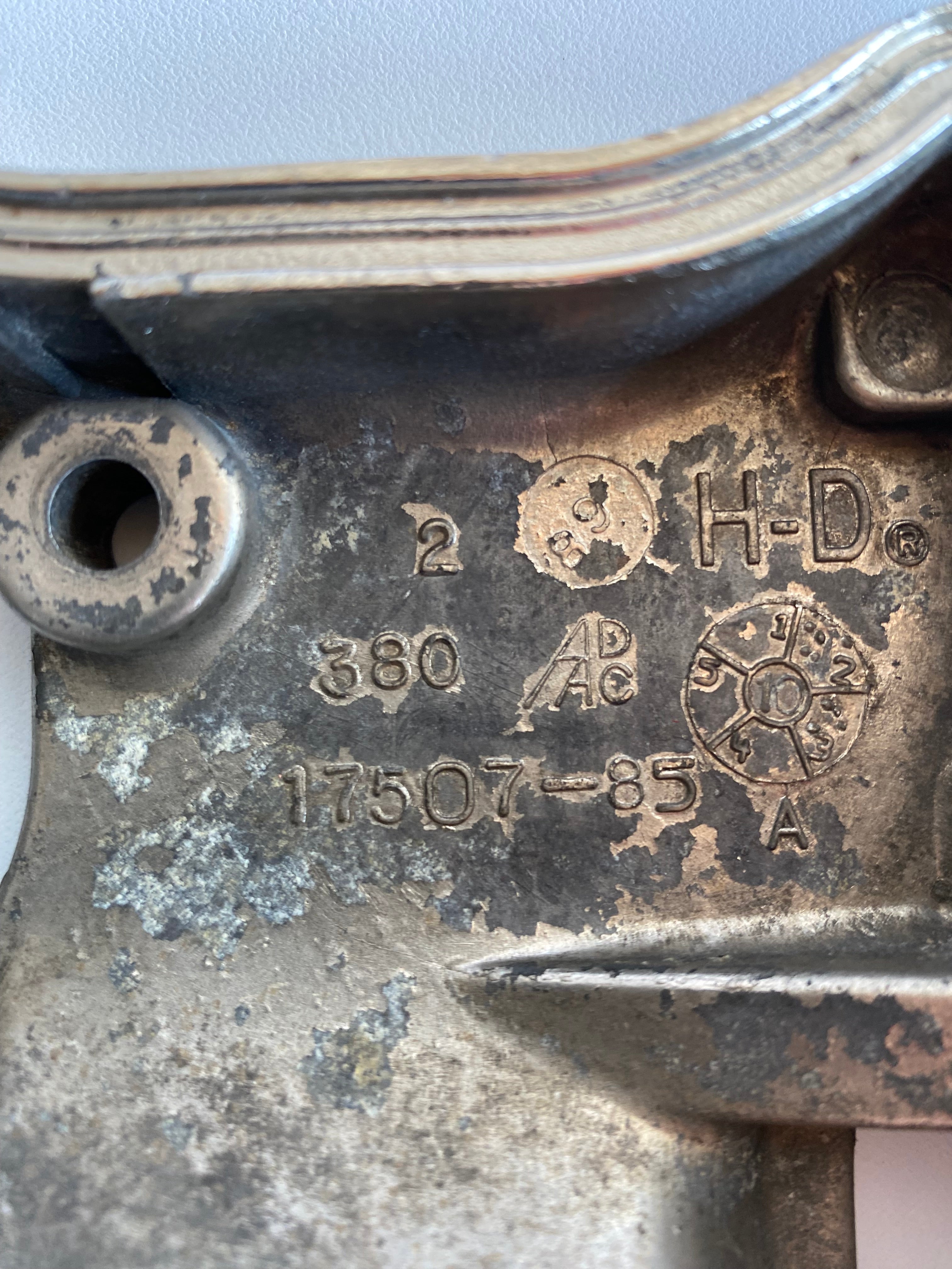 Evo 1340 Harley Davidson Lower Rocker Cover OEM REF: 17507-85