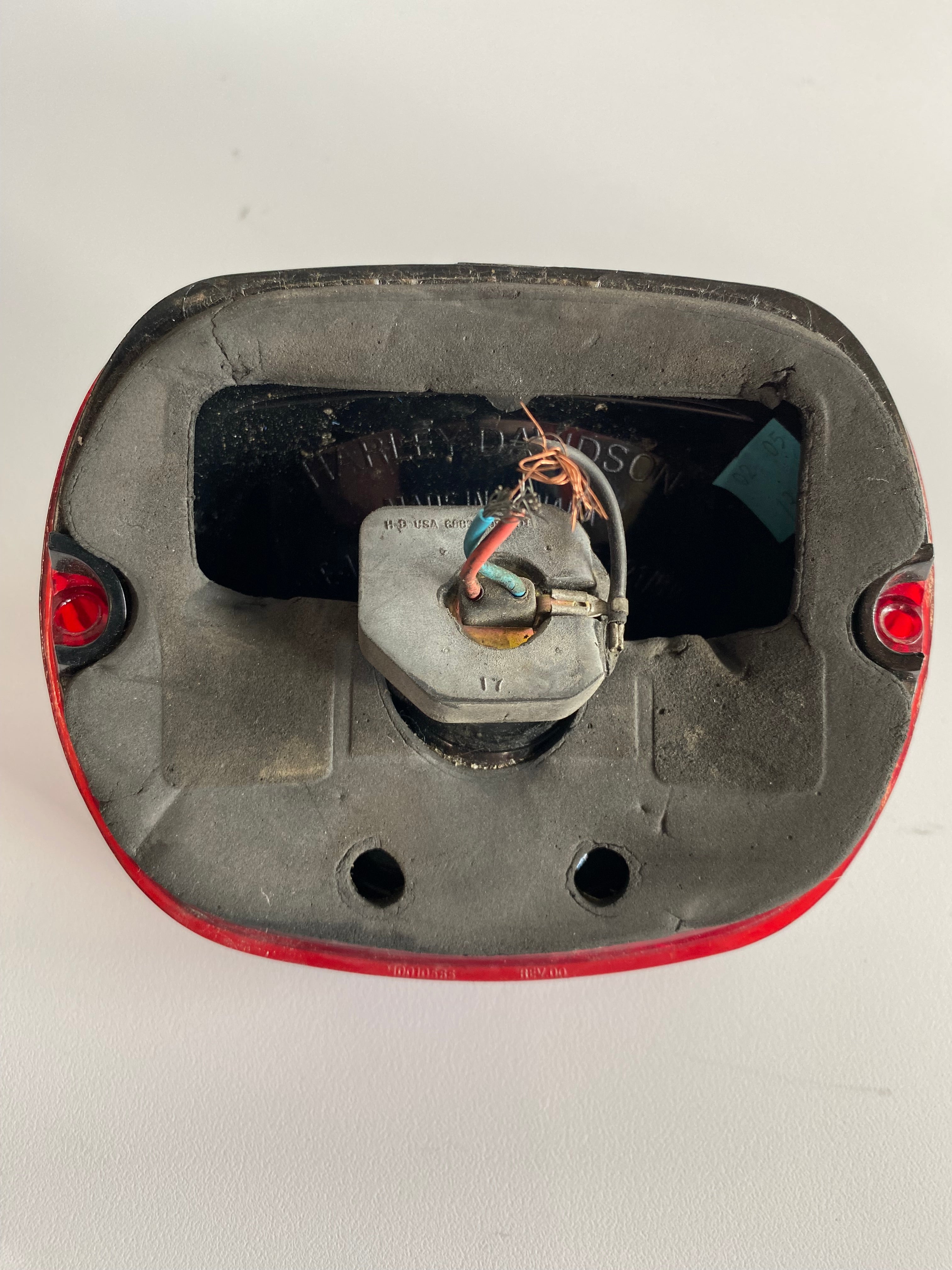 Harley Davidson Tail Light Lens OEM REF: 68558-03