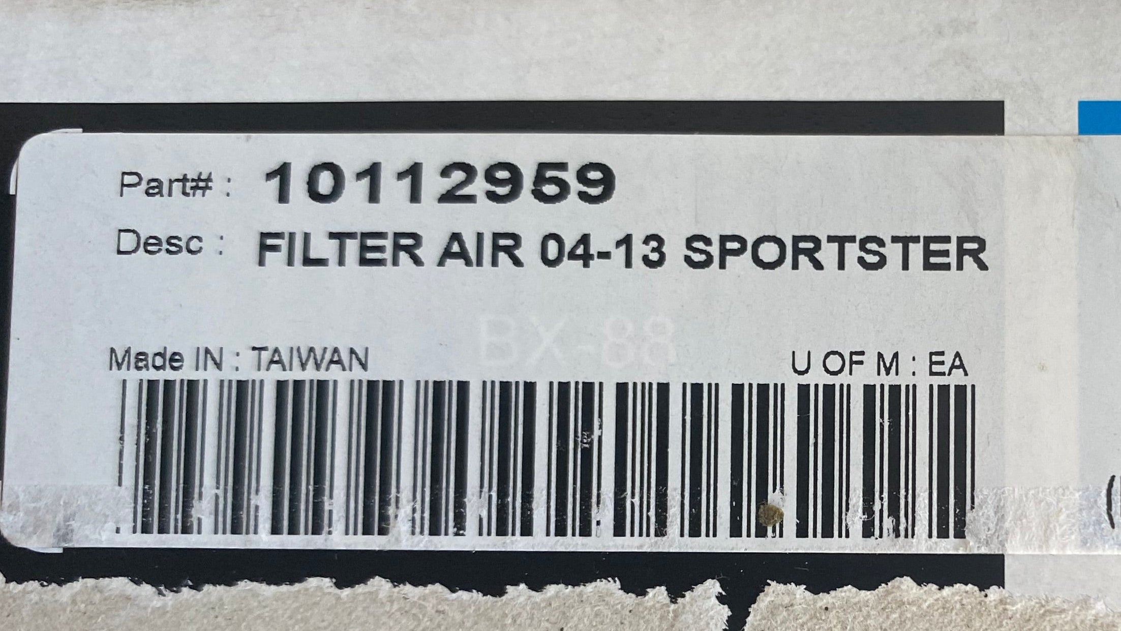 Filtre à air origine Sportster Harley Davidson REF OEM 29331-04