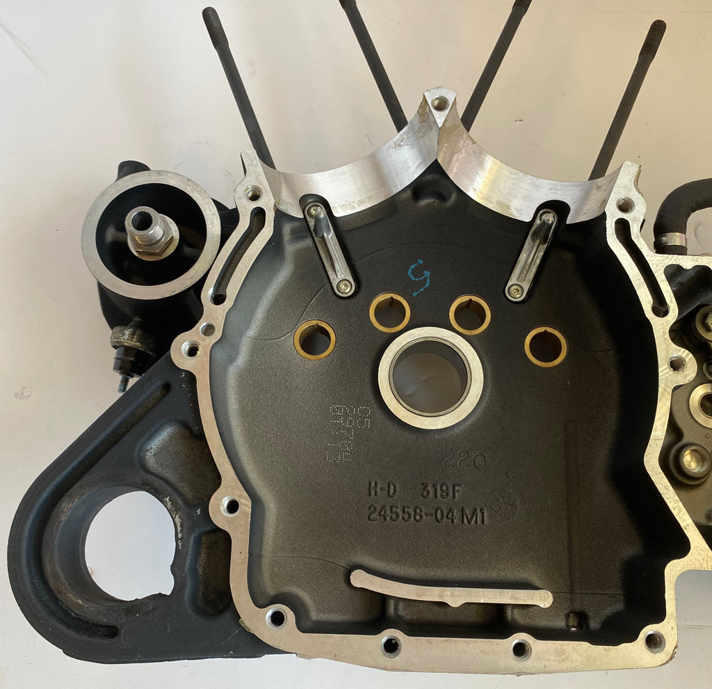 Carters moteur noir Sportster Harley Davidson RERF OEM 24466-04