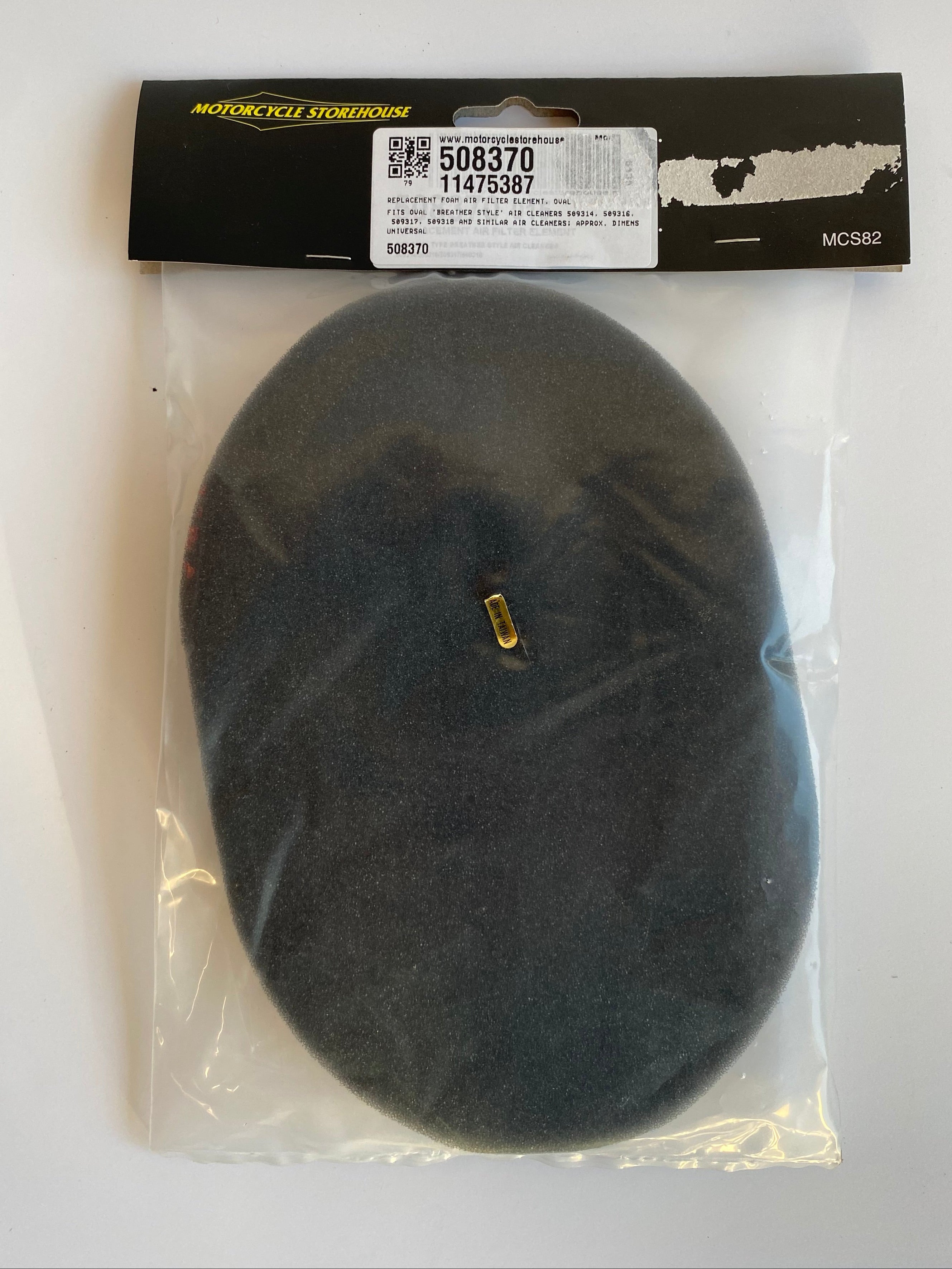 Mousse de rechange filtre à air Harley Davidson REF MCS 508370