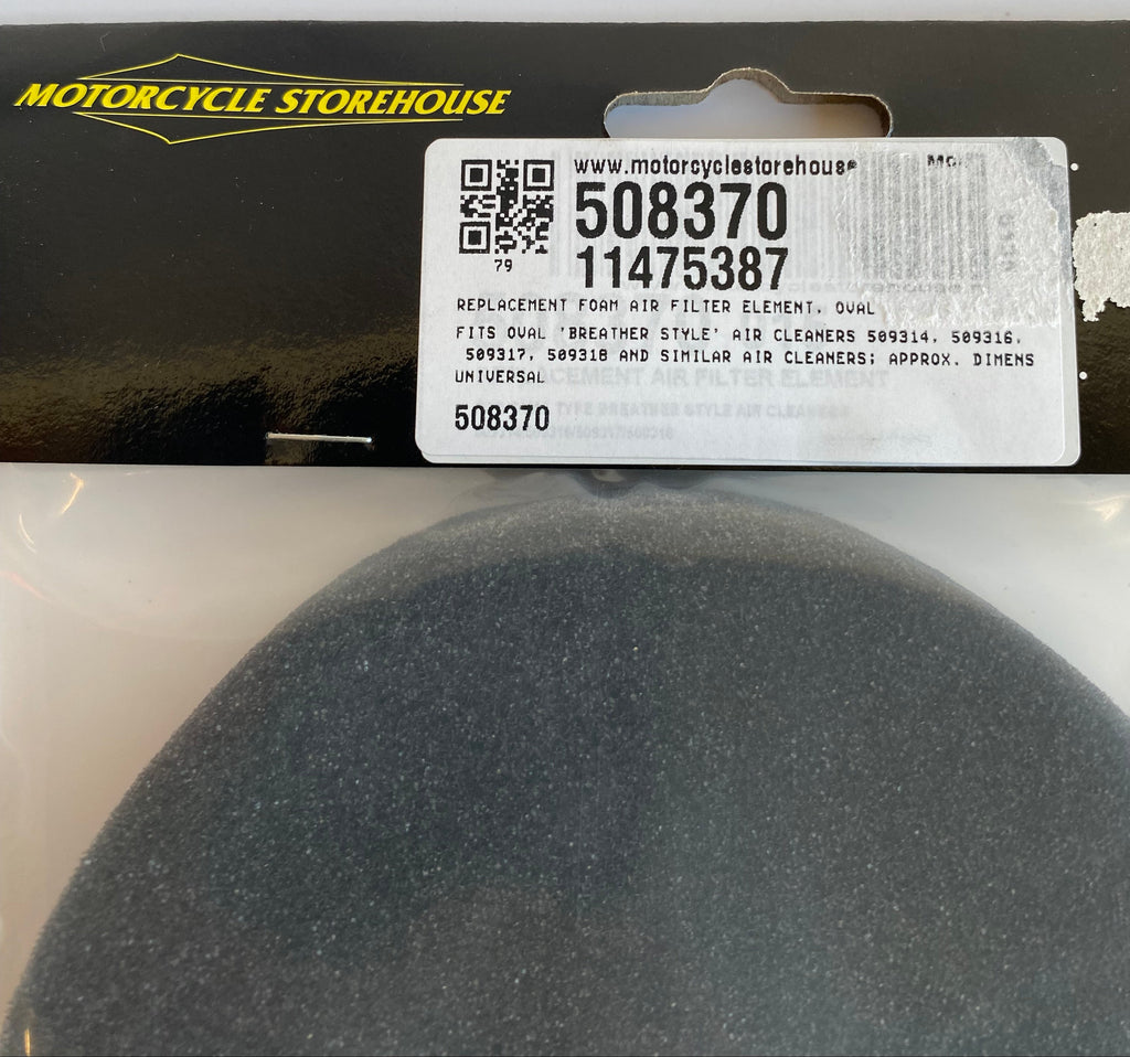 Mousse de rechange filtre à air Harley Davidson REF MCS 508370