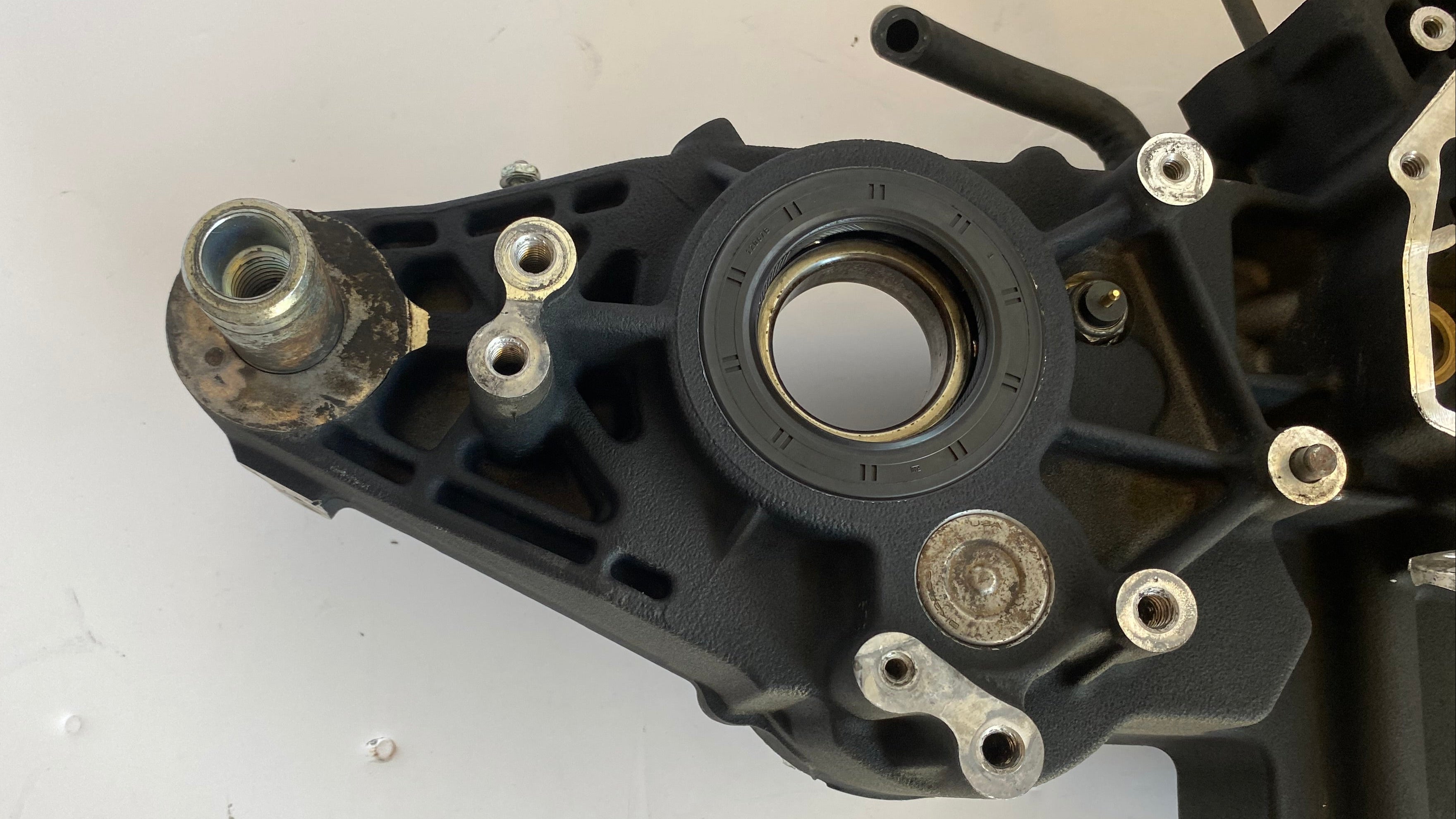 Carters moteur noir Sportster Harley Davidson RERF OEM 24466-04