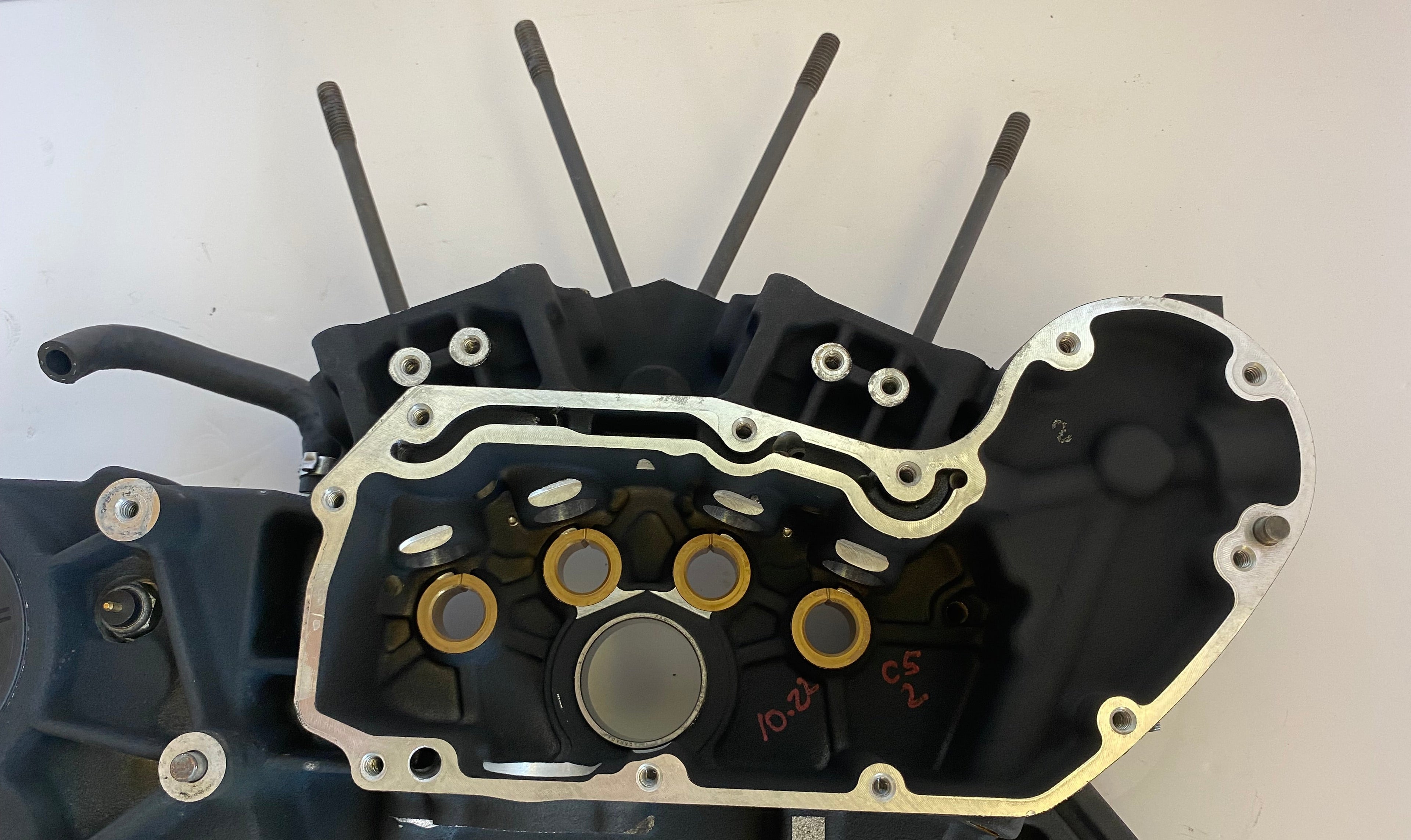 Carters moteur noir Sportster Harley Davidson RERF OEM 24466-04