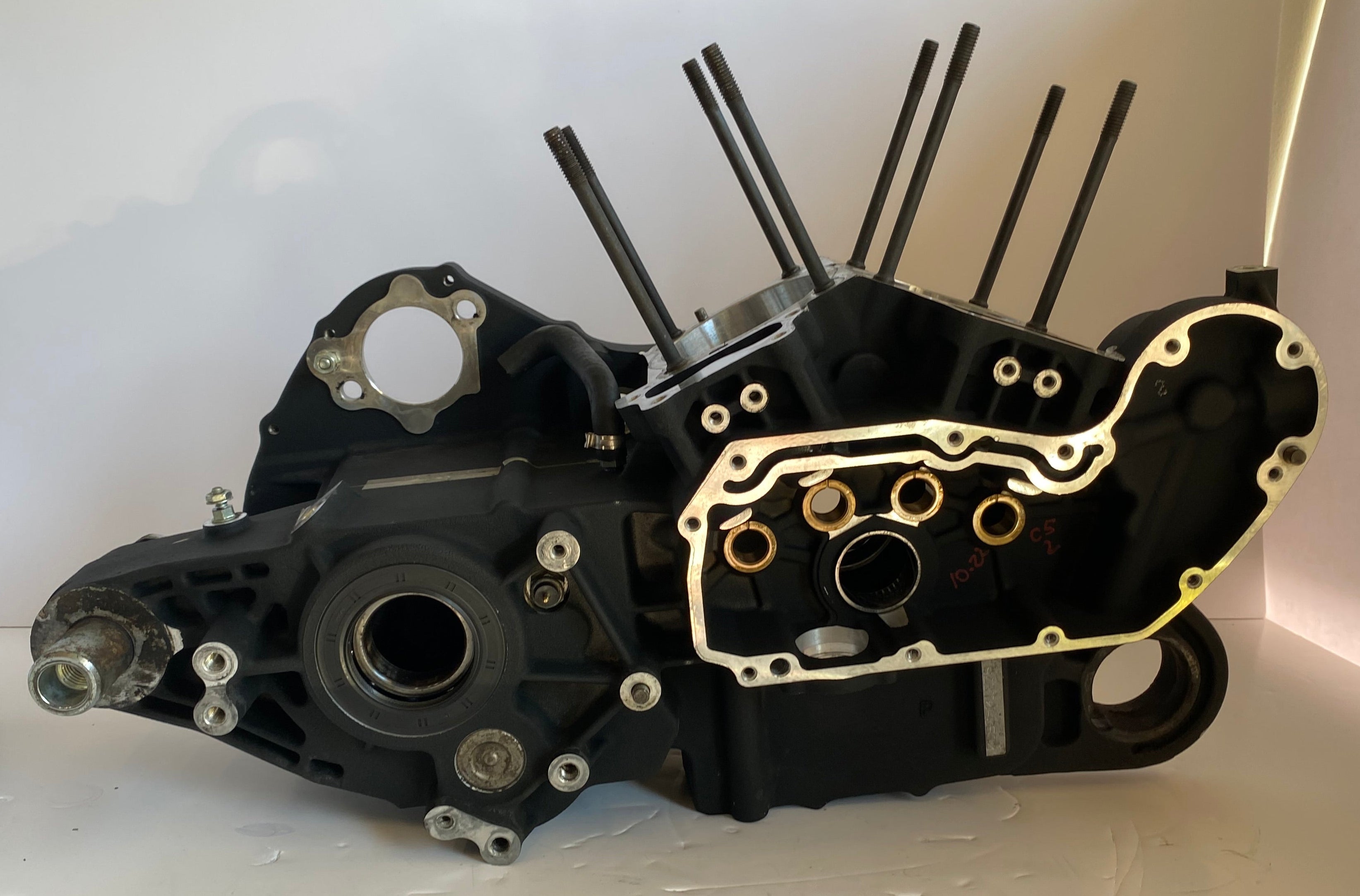 Carters moteur noir Sportster Harley Davidson RERF OEM 24466-04