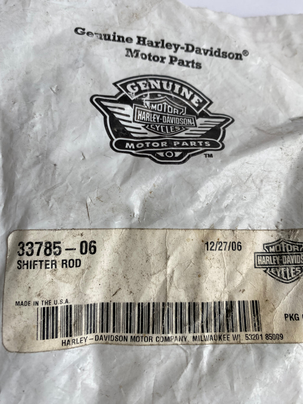 Tringle sélecteur de vitesses VROD Harley Davidson REF OEM 33785-06