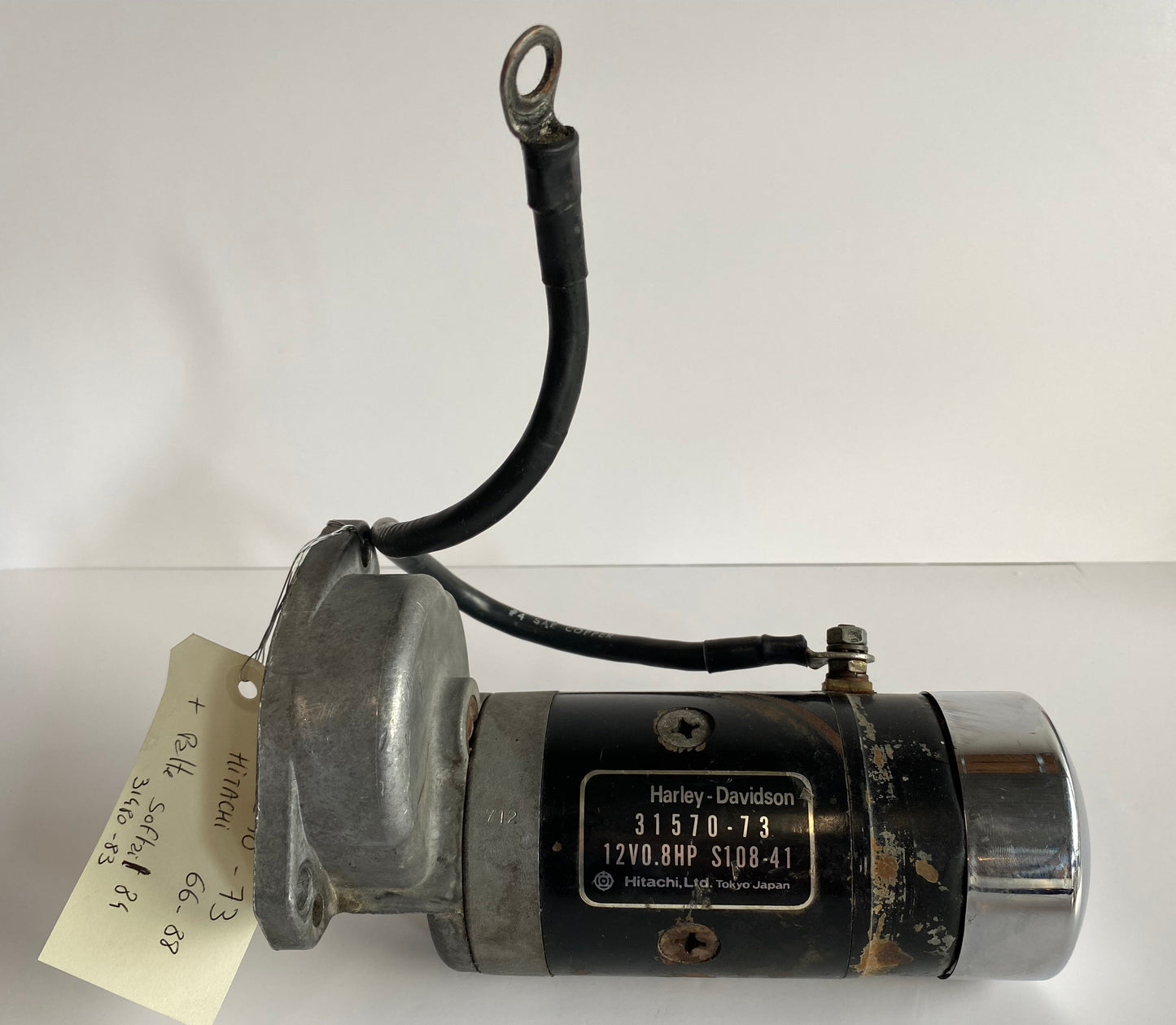 Démarreur Hitachi Shovelhead Harley Davidson REF OEM : 31570-73