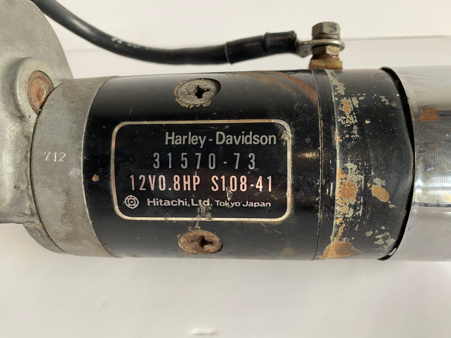 Démarreur Hitachi Shovelhead Harley Davidson REF OEM : 31570-73