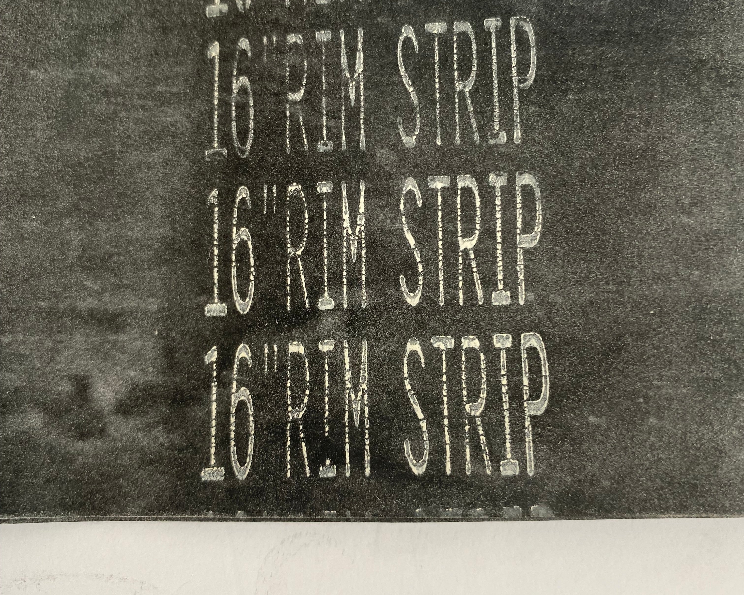 Fond de jante roue à rayons 16 pouces x 3 pouces de large Harley Davidson REF Drag DS-181501
