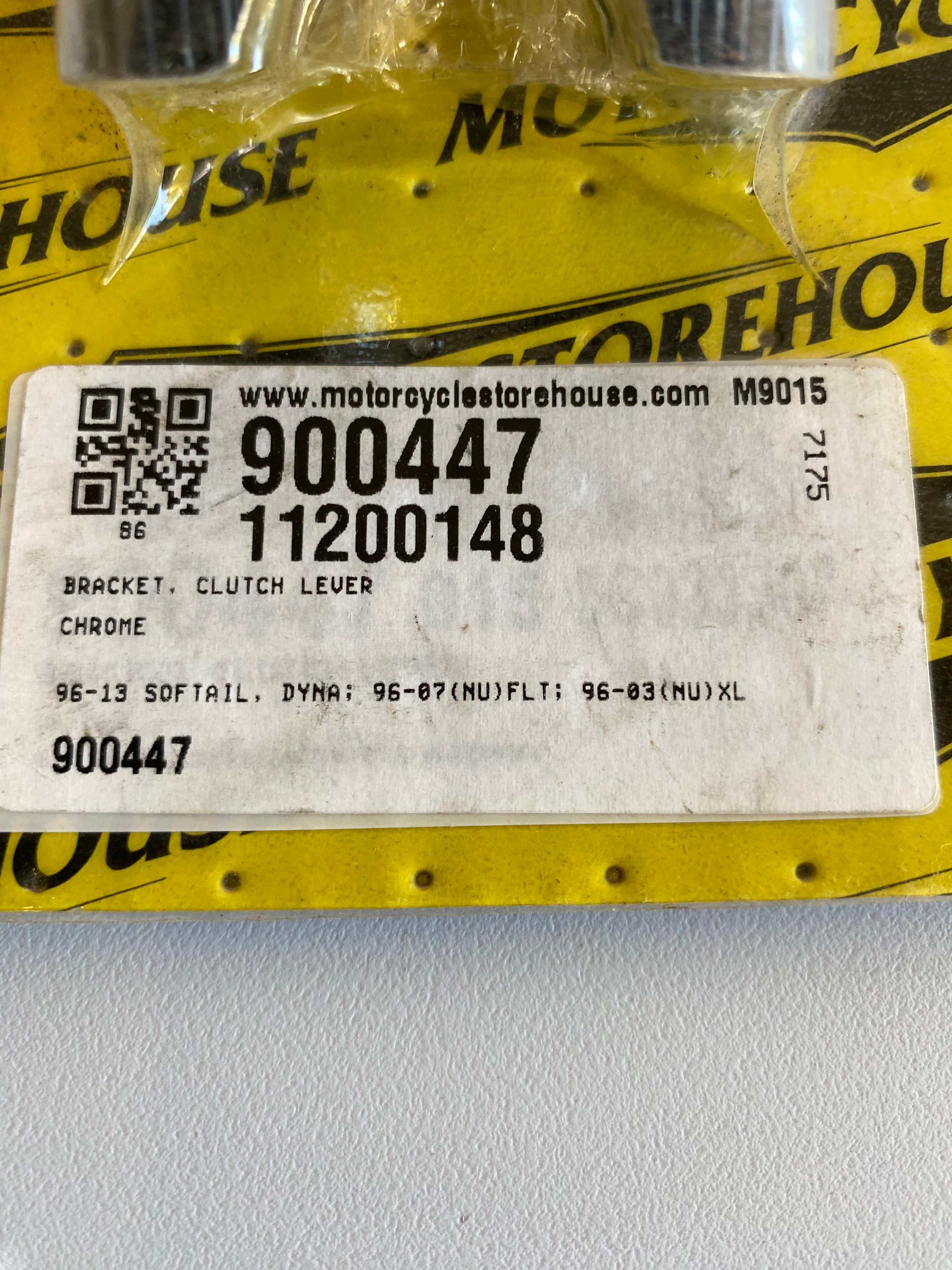 Support de levier gauche chromé Harley Davidson REF MCS : 900447