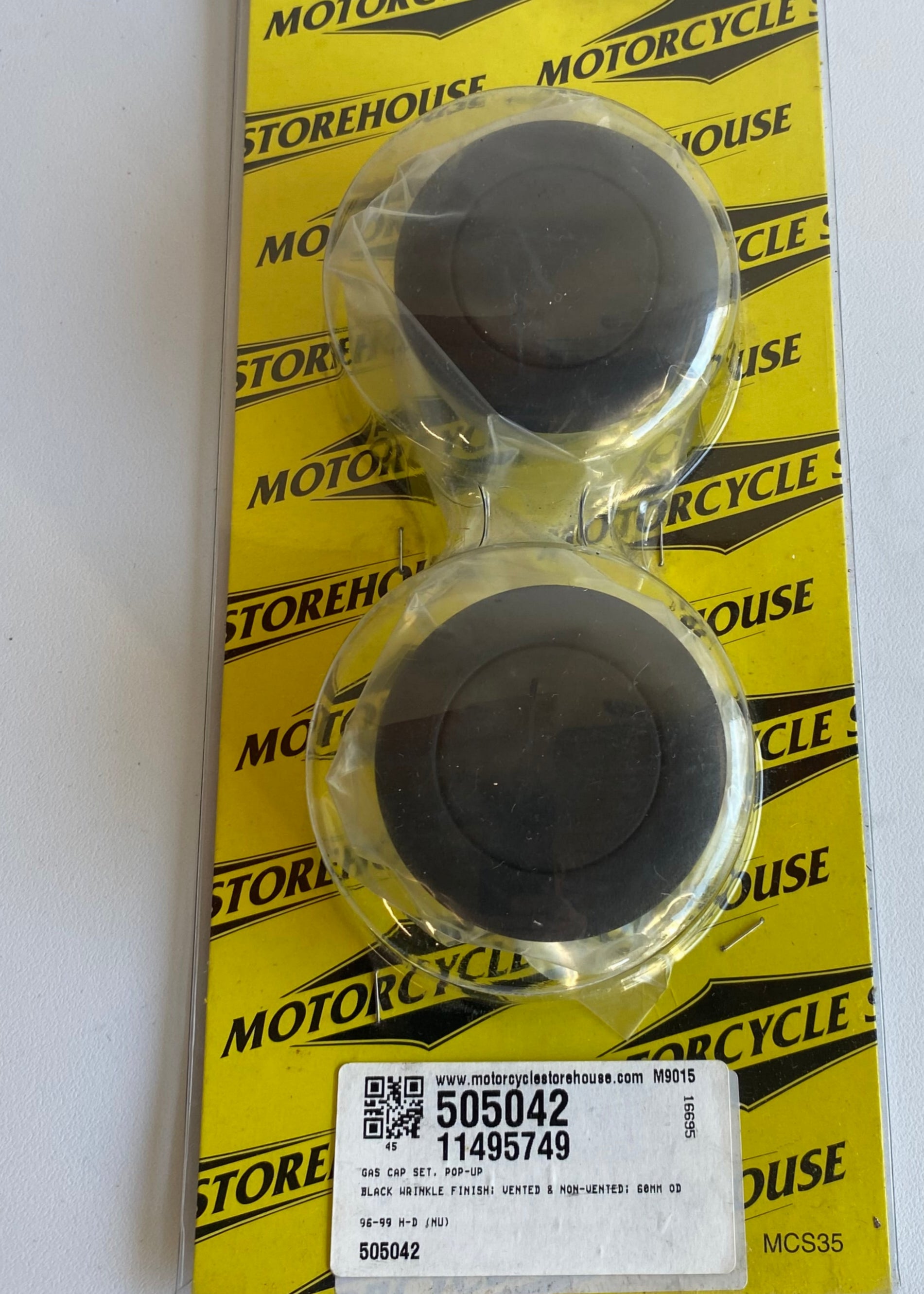 Bouchons de réservoir d'essence Harley Davidson REF MCS : 505042