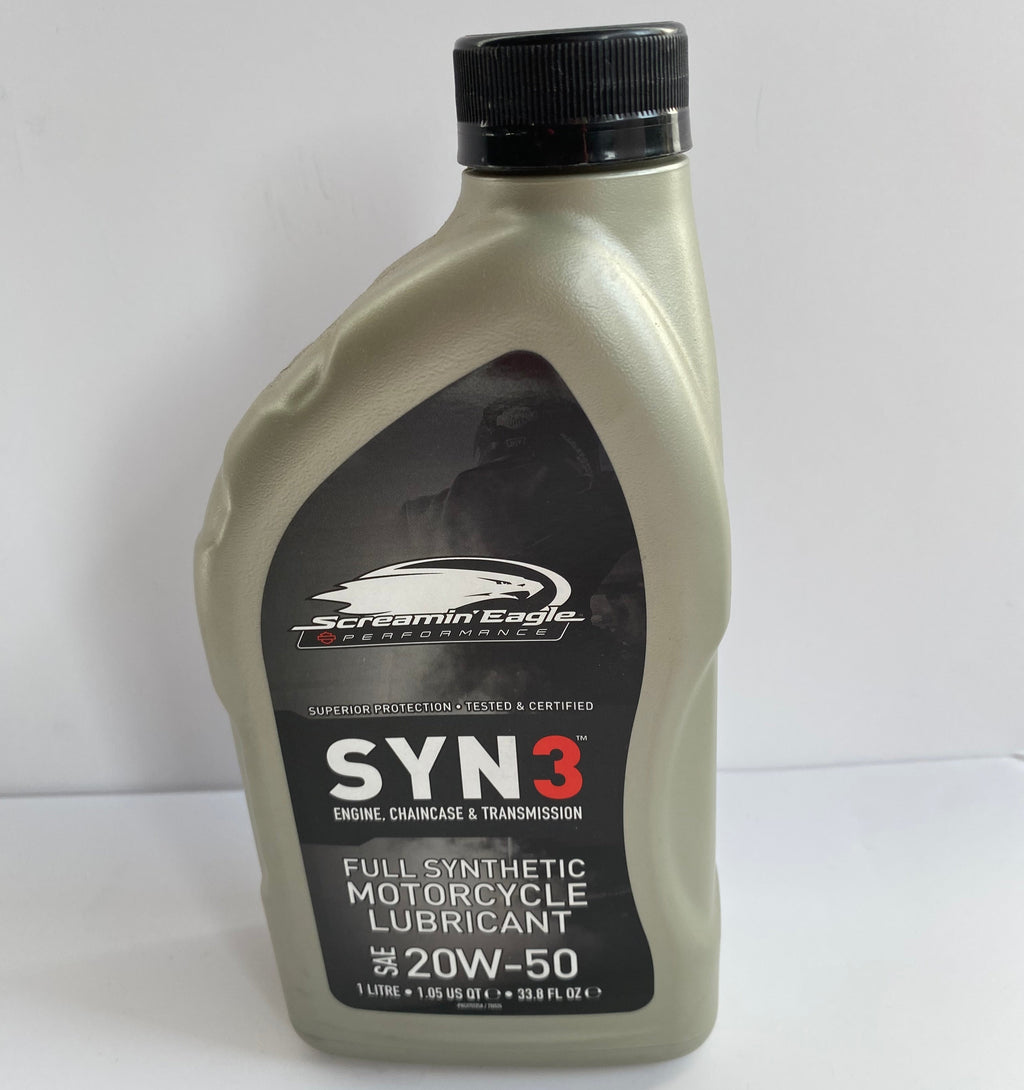 Huile moteur de synthèse Screamin' Eagle 20W50 Harley Davidson REF OEM 62600015
