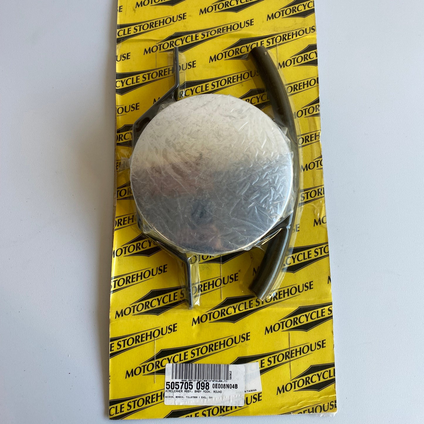 Filtre à air chromé Baby Moon Harley Davidson REF MCS : 505705