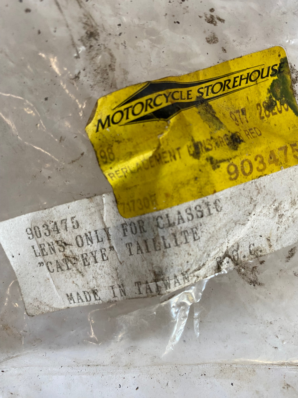 Cabochon feu arrière Cat Eye Harley Davidson REF MCS 903475