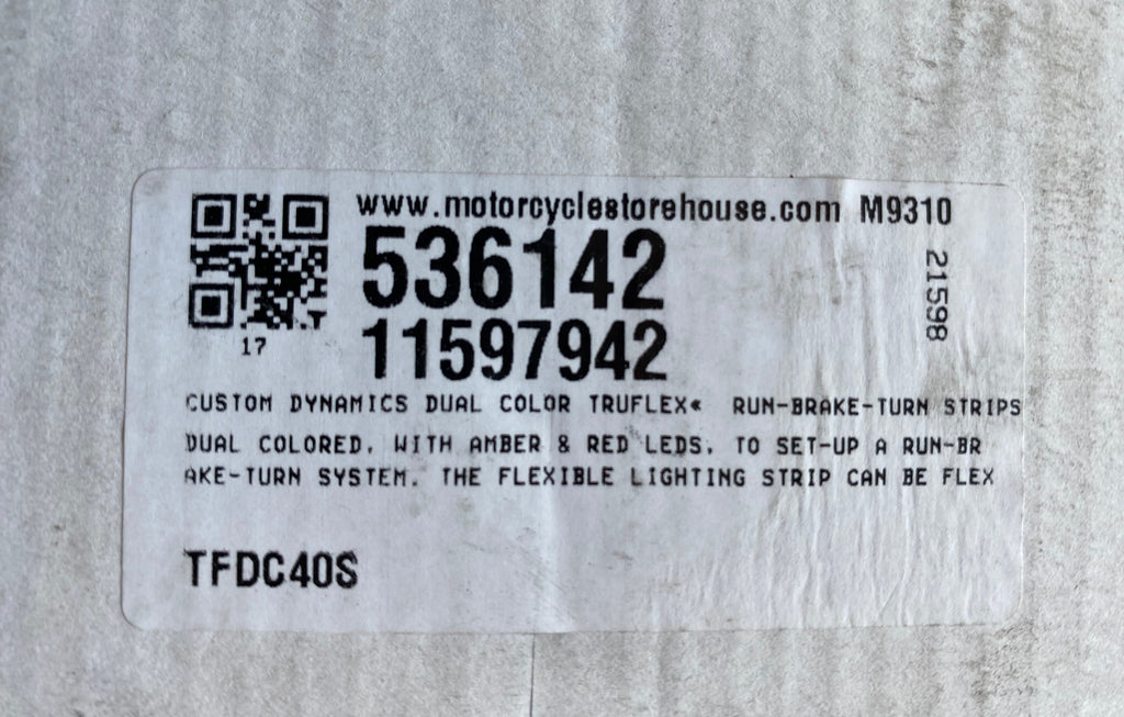 Harley Davidson Custom Dynamics LED Light Strip REF MCS: 5361142