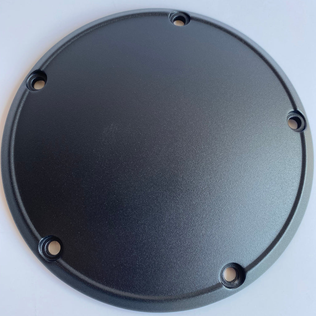 Derby cover black wrinkle Twin Cam Harley Davidson REF MCS 514943