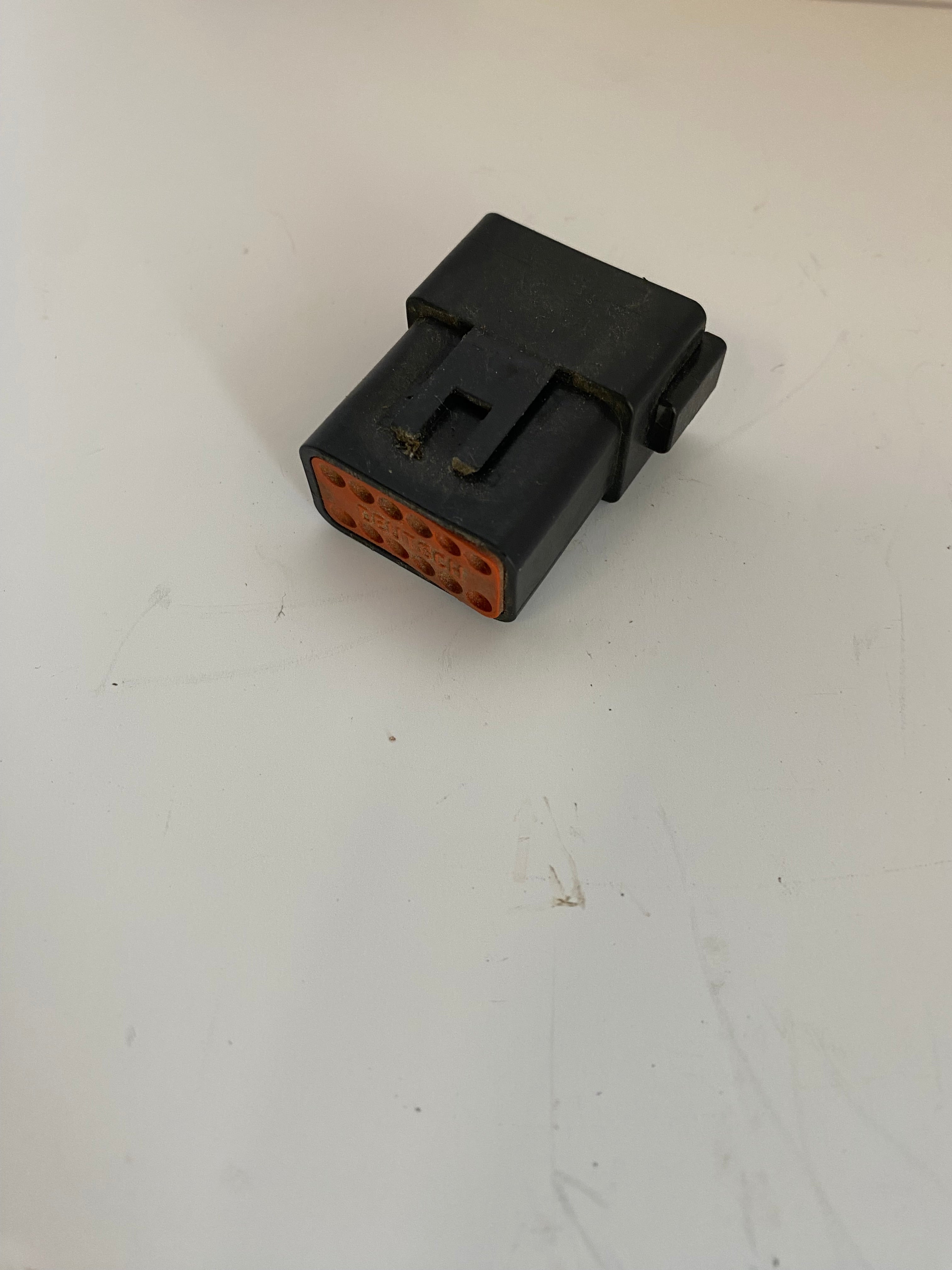 Prise Deutsch 12 pins noir male Harley Davidson REF MCS 548153