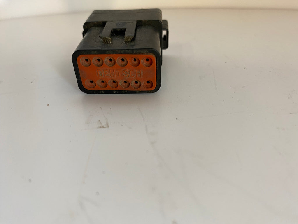 Prise Deutsch 12 pins noir male Harley Davidson REF MCS 548153