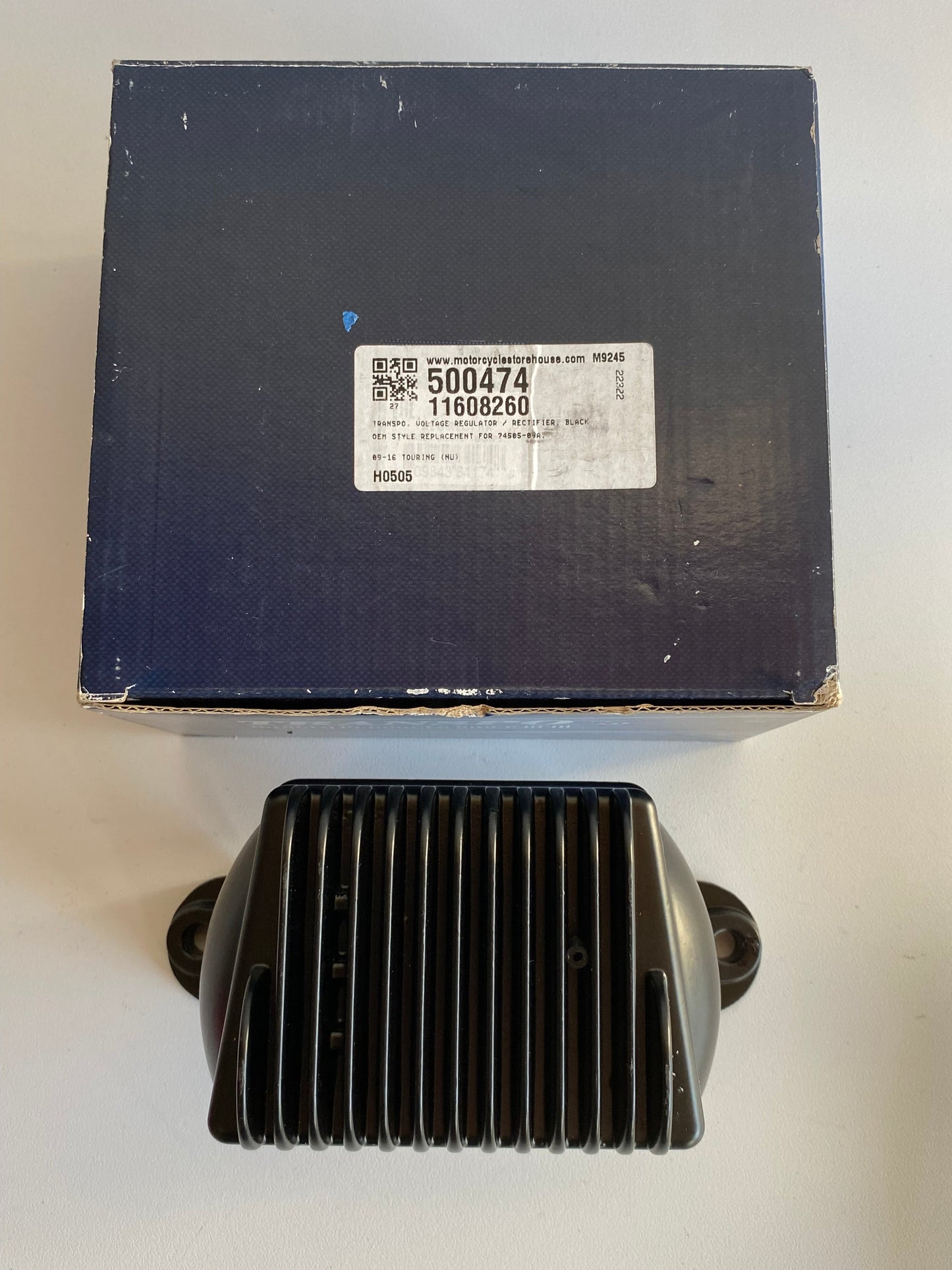 Harley Davidson Touring Schwarzer Regler REF MCS: 500474