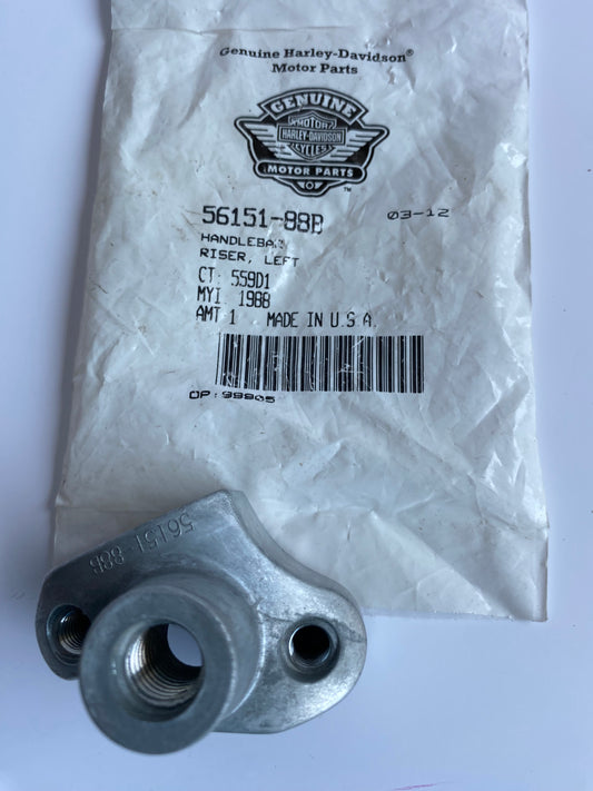 Riser inférieur gauche Harley Davidson REF OEM 56151-88B