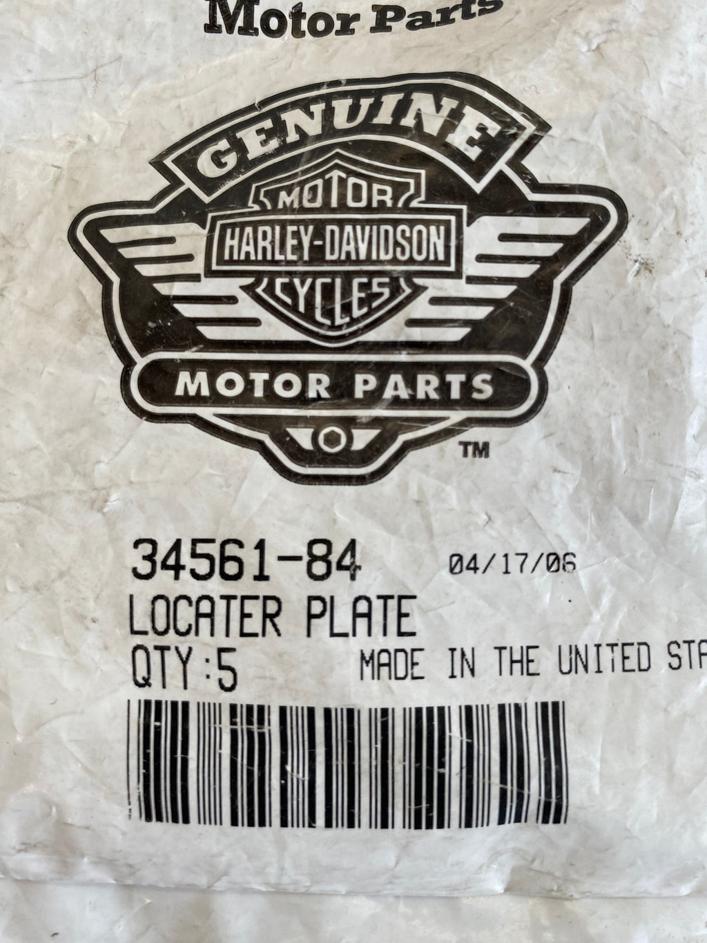 Dyna &amp; FXR Harley Davidson Selector Shaft Tube Lock OEM REF 34561-84