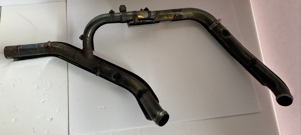 Collecteur échappement Dyna Harley Davidson REF OEM 65600007 & 65600008