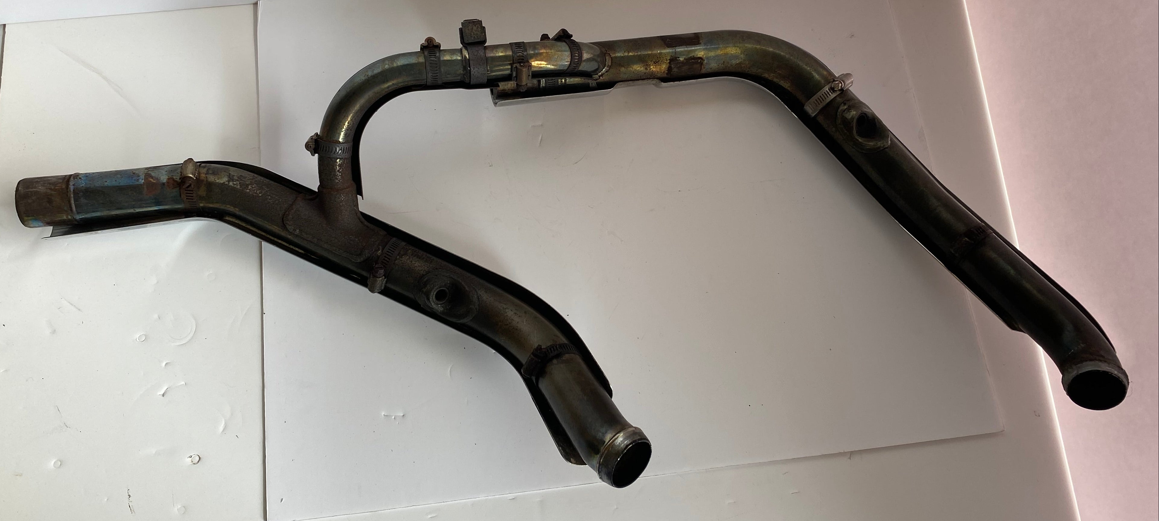 Collecteur échappement Dyna Harley Davidson REF OEM 65600007 & 65600008