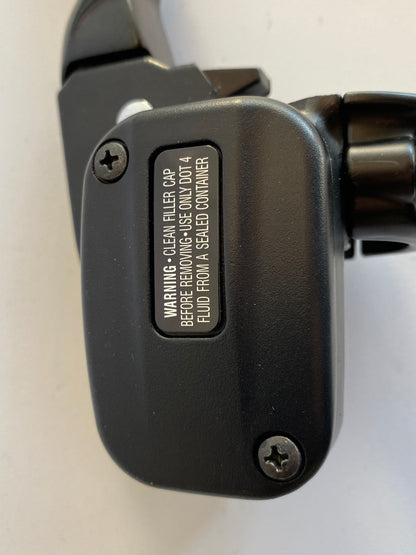 Harley Davidson Black Front Brake Lever and Master Cylinder OEM REF: 41700594