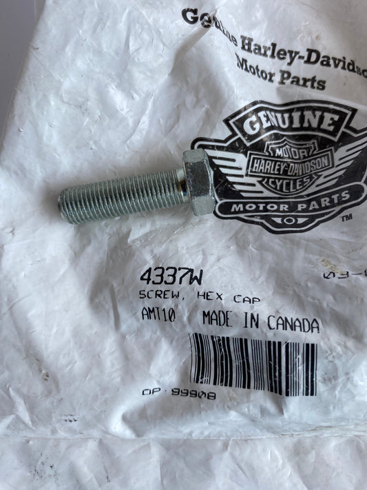 Vis hex 3/8-24 X 1-1/4 grade 5 Harley Davidson REF OEM 4337W