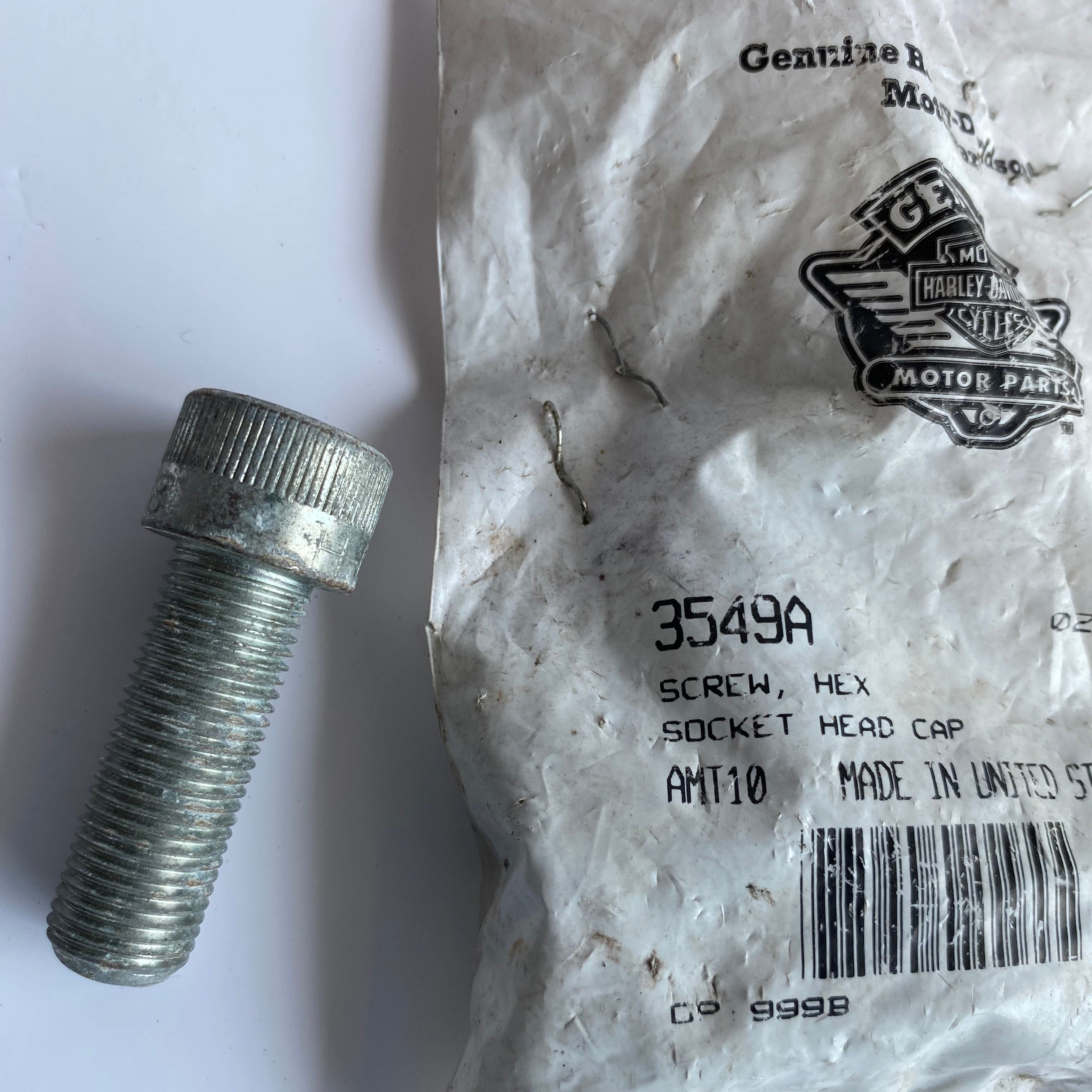 Schraube BTR 1/2-20 X 1-1/2 Harley Davidson REF OEM 3549A