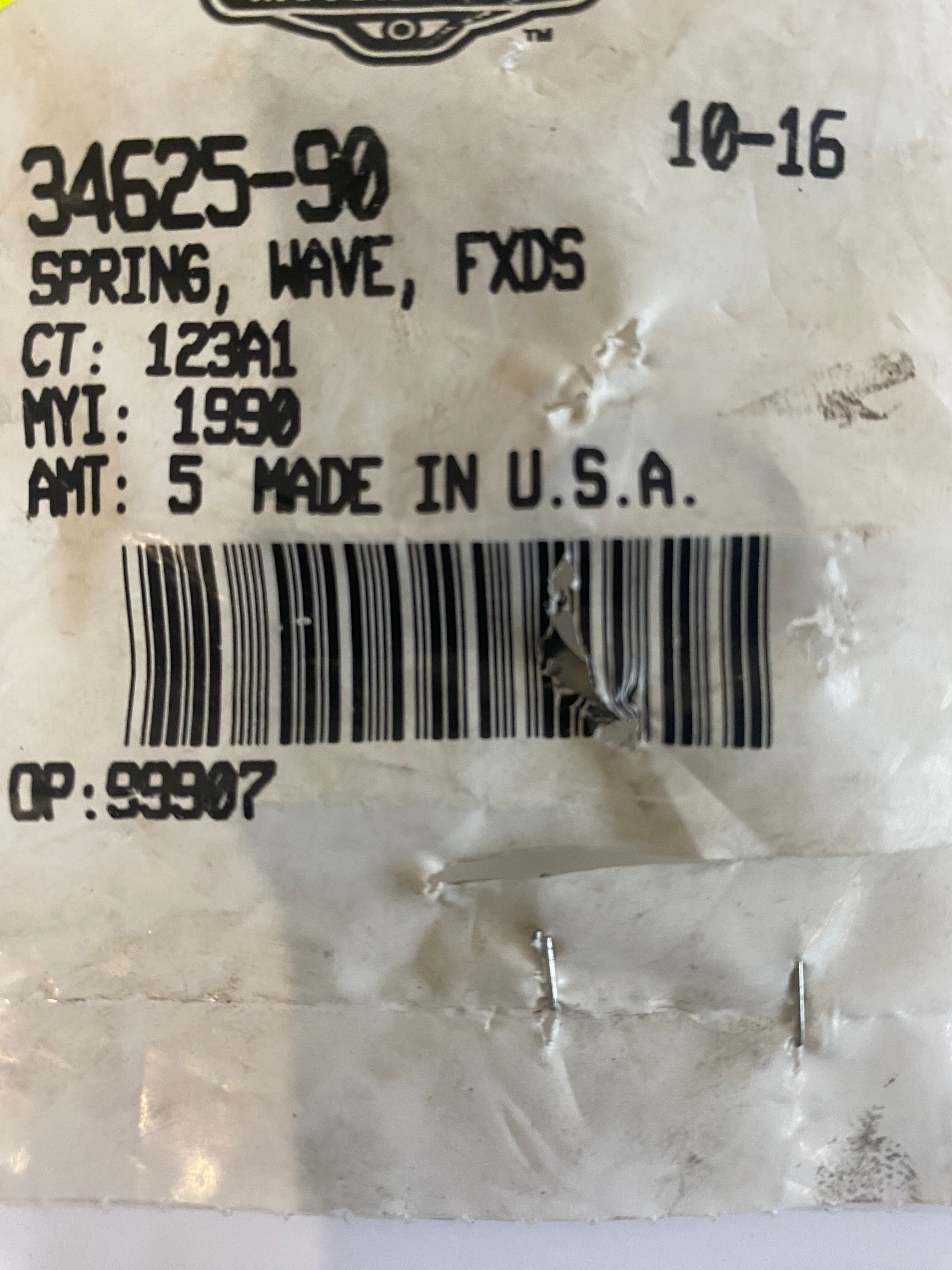 Federscheibe für Harley-Davidson Dyna-Schaltwellen, Ref. OEM 34625-90