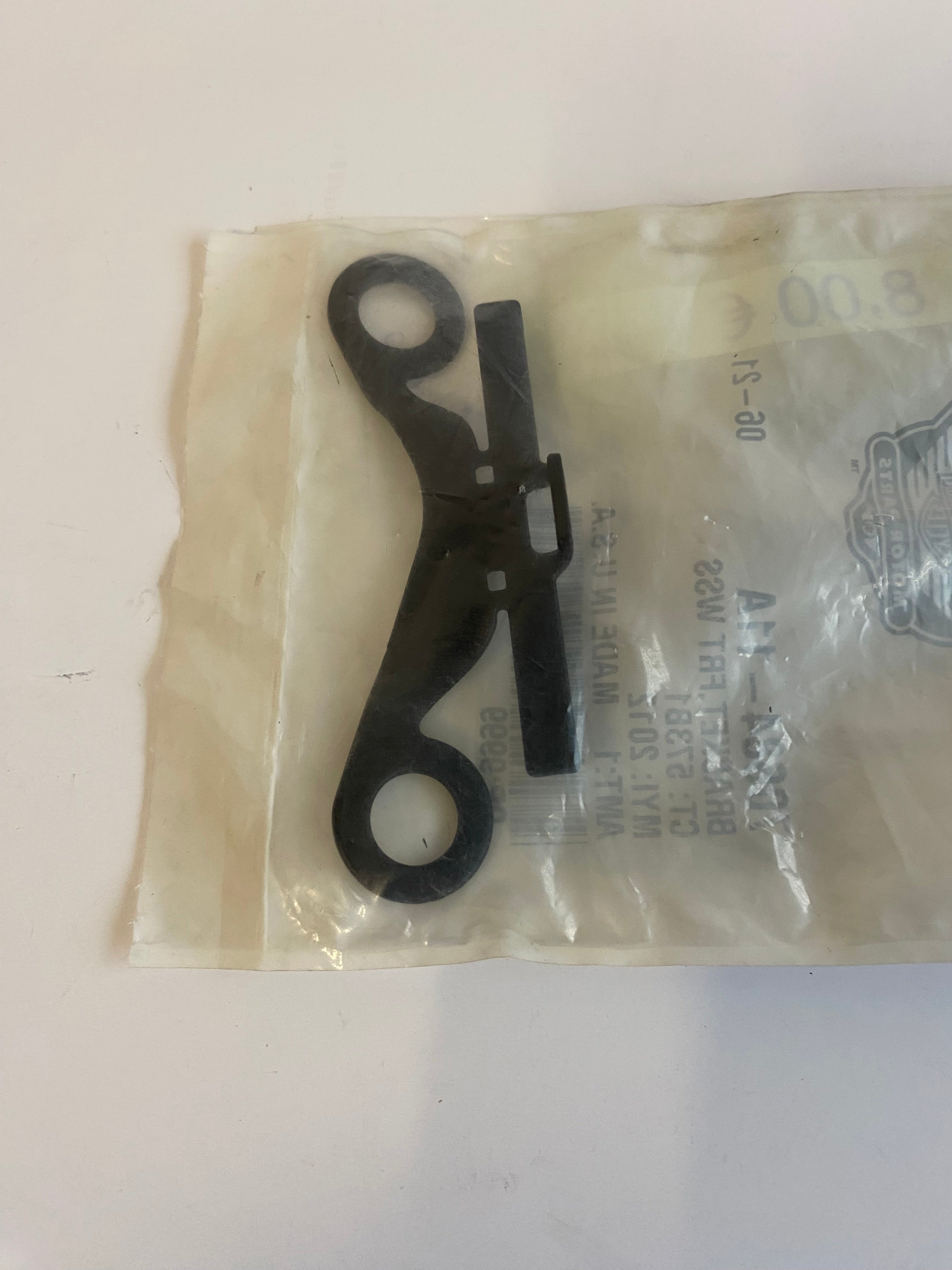 Support fils capteur ABS avant sur vis étrier de frein Harley Davidson REF OEM 70684-11A