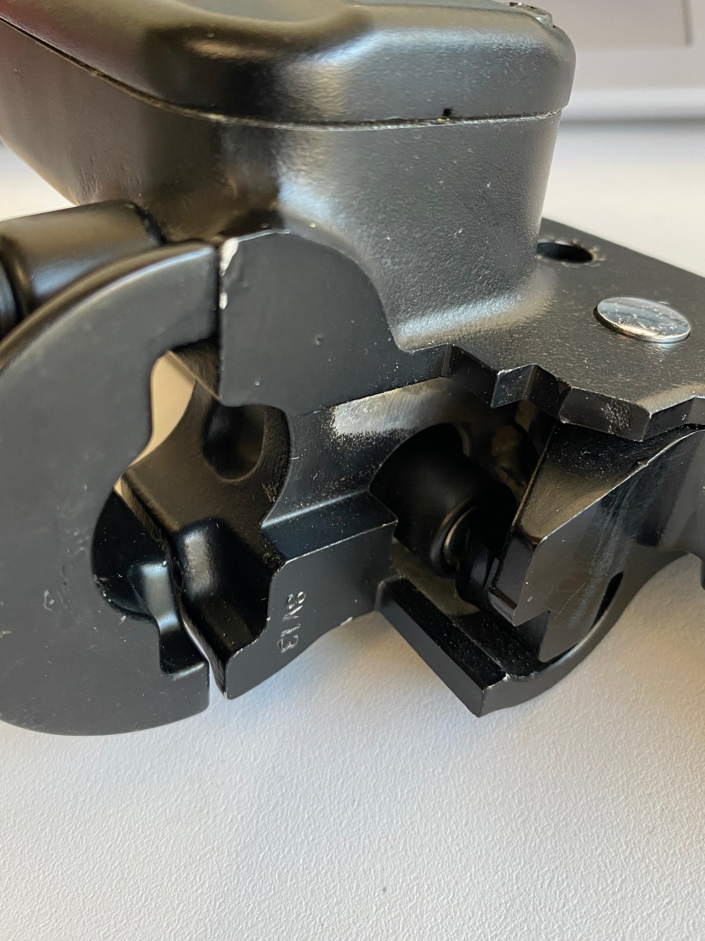 Harley Davidson Black Front Brake Lever and Master Cylinder OEM REF: 41700594