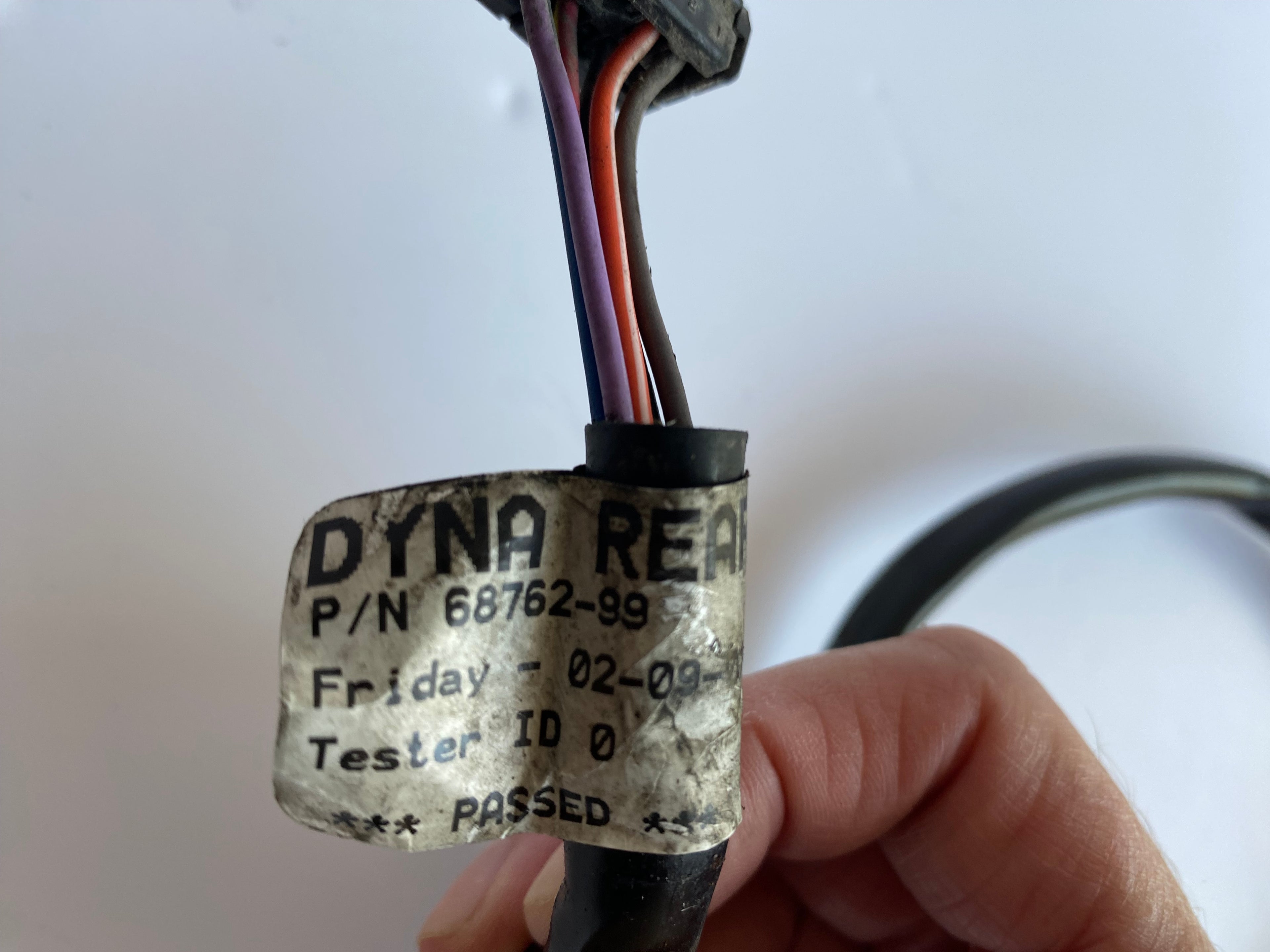 Harley Davidson Dyna Tail Light Wiring Harness REF OEM 68762-99