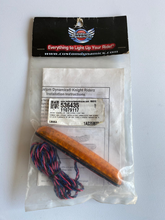 Barette de clignotant séquentiel a LED Harley Davidson REF MCS : 536435