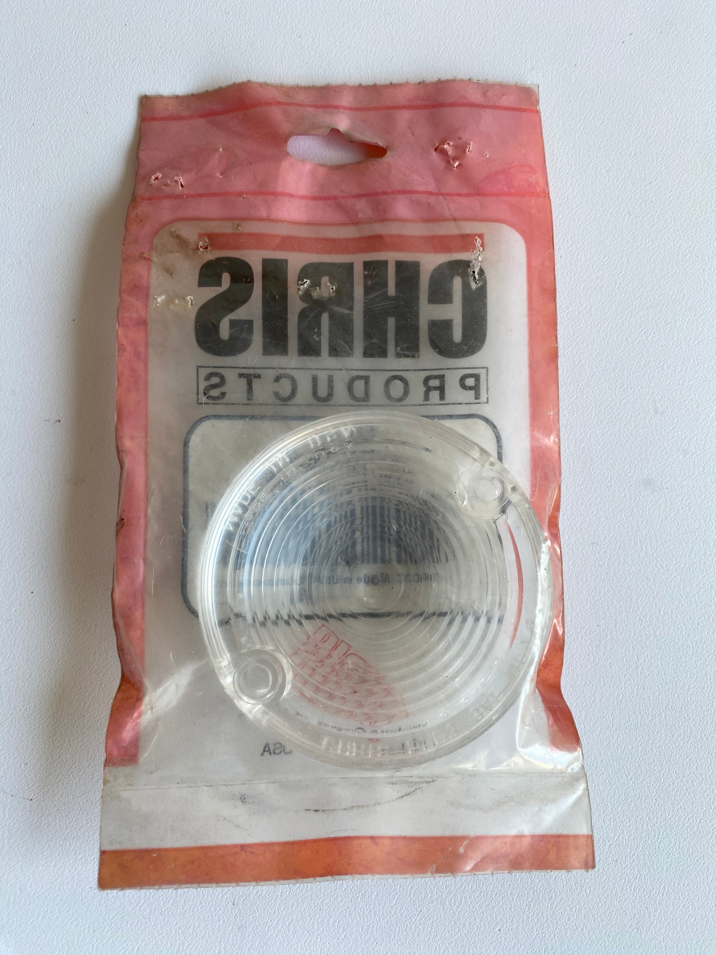 Cabochon transparent de clignotants Shovelhead REF DRAG  : DHD3C