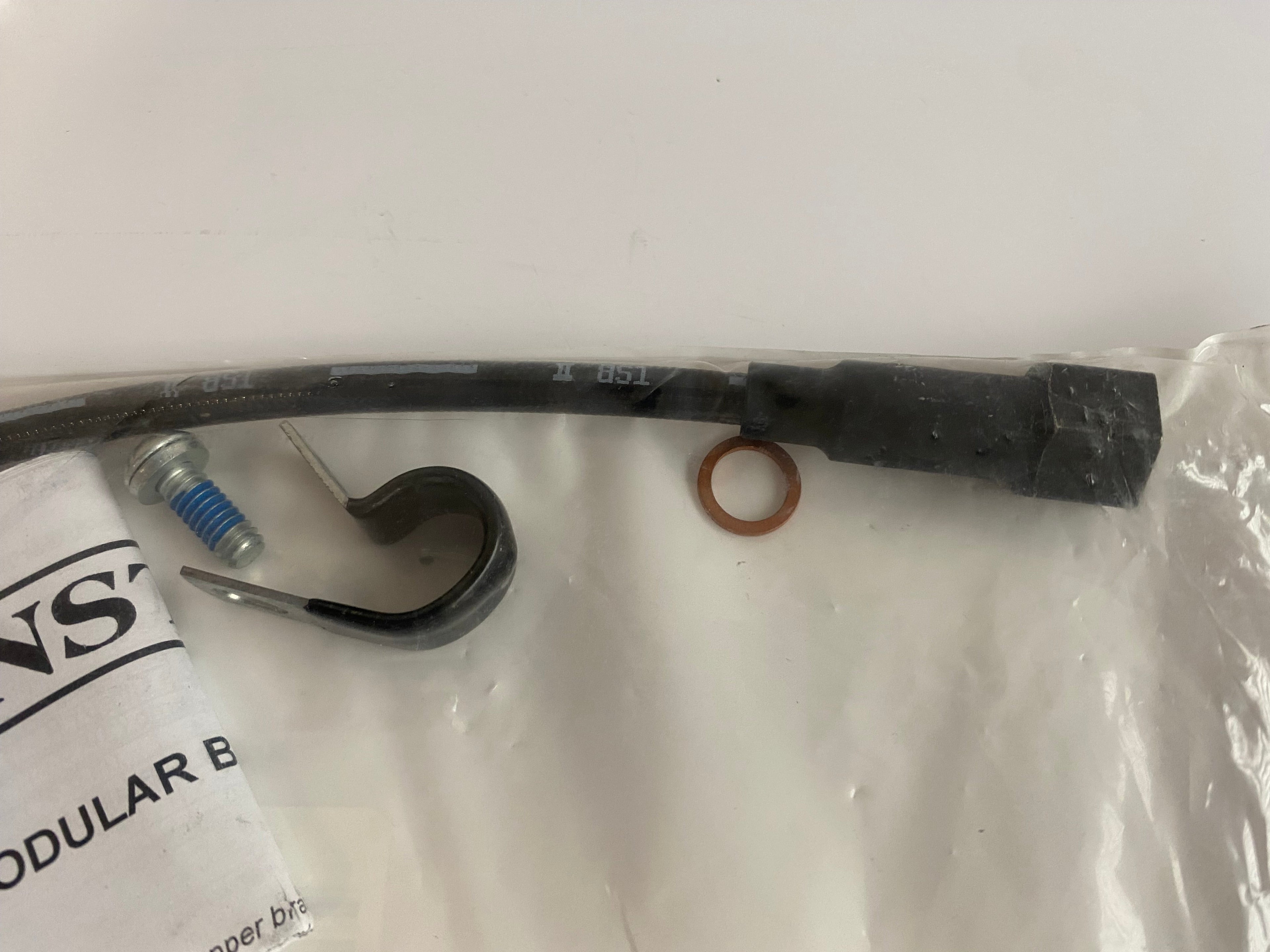 Durite de frein avant supérieur 59 cm Softail Harley Davidson REF OEM 41800707A