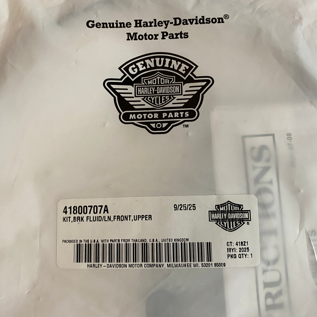 Durite de frein avant supérieur 59 cm Softail Harley Davidson REF OEM 41800707A