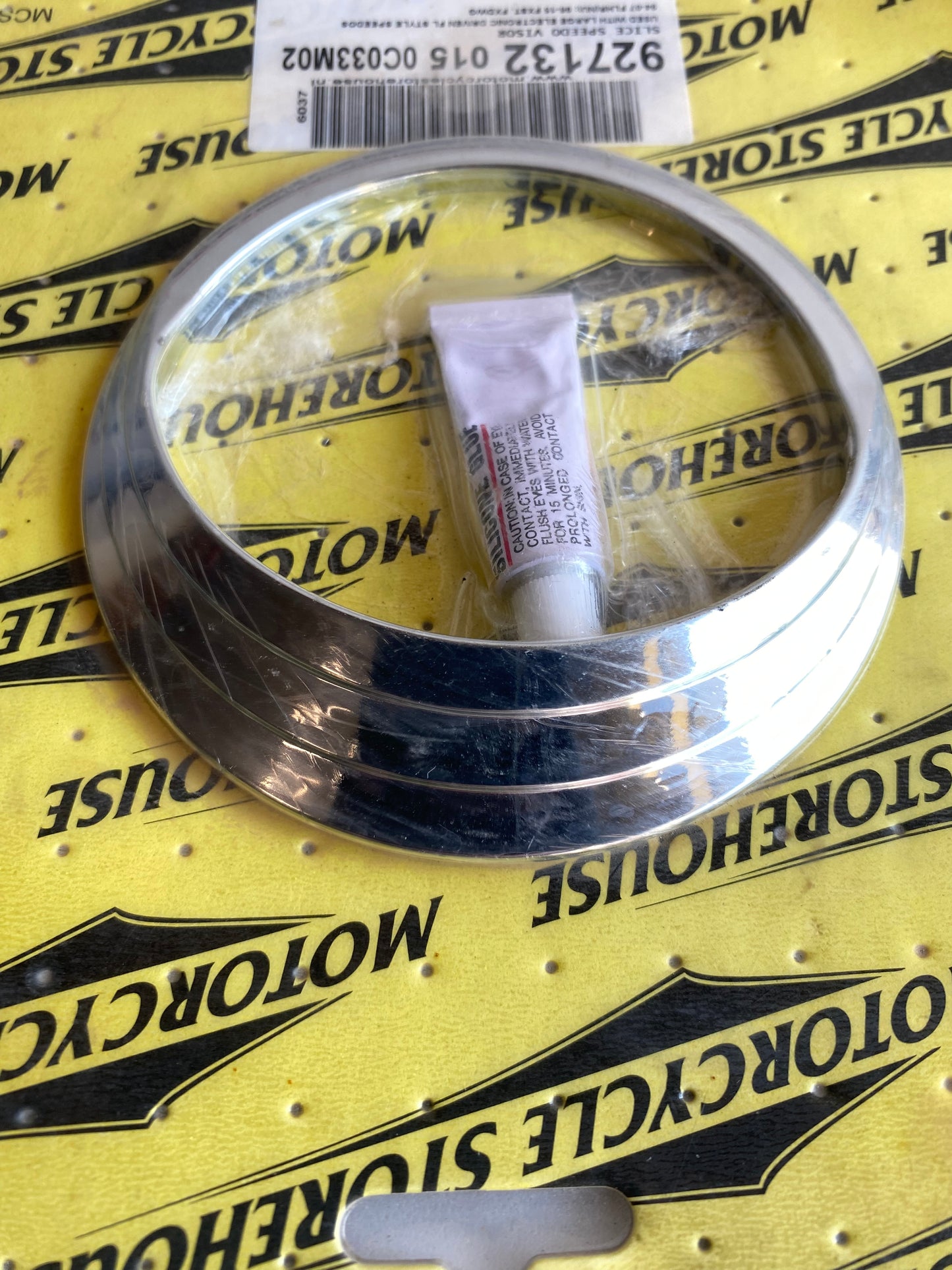 Casquette de compteur chromée Harley Davidson REF MCS : 927132