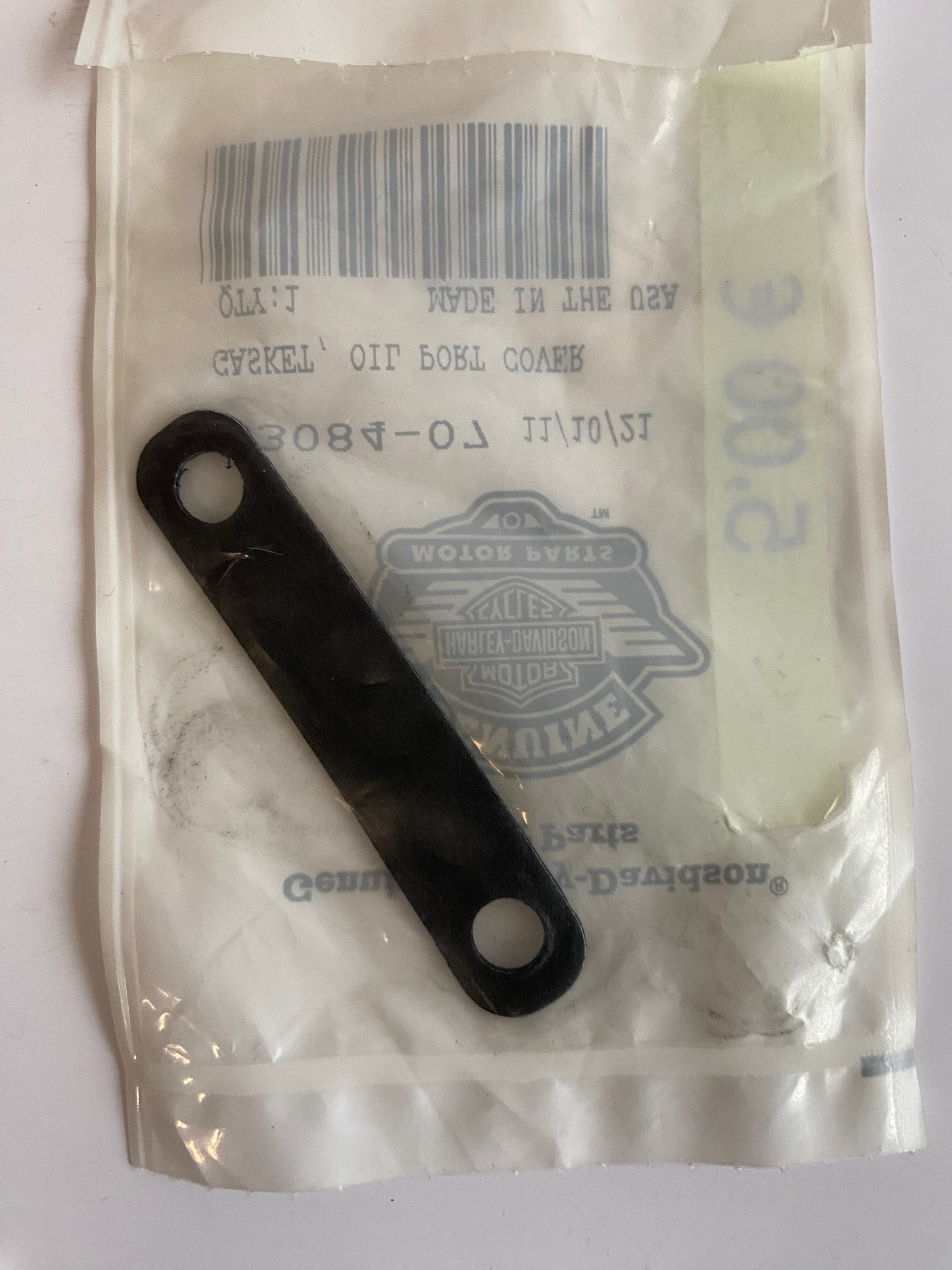 Joint support filtre à huile Touring Harley Davidson REF OEM 63084-07