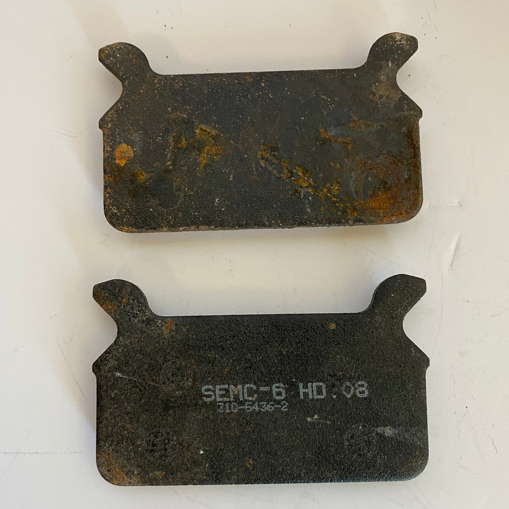 Jeu de plaquettes de frein arrière Touring SEMC 6 Harley Davidson 43957-86E