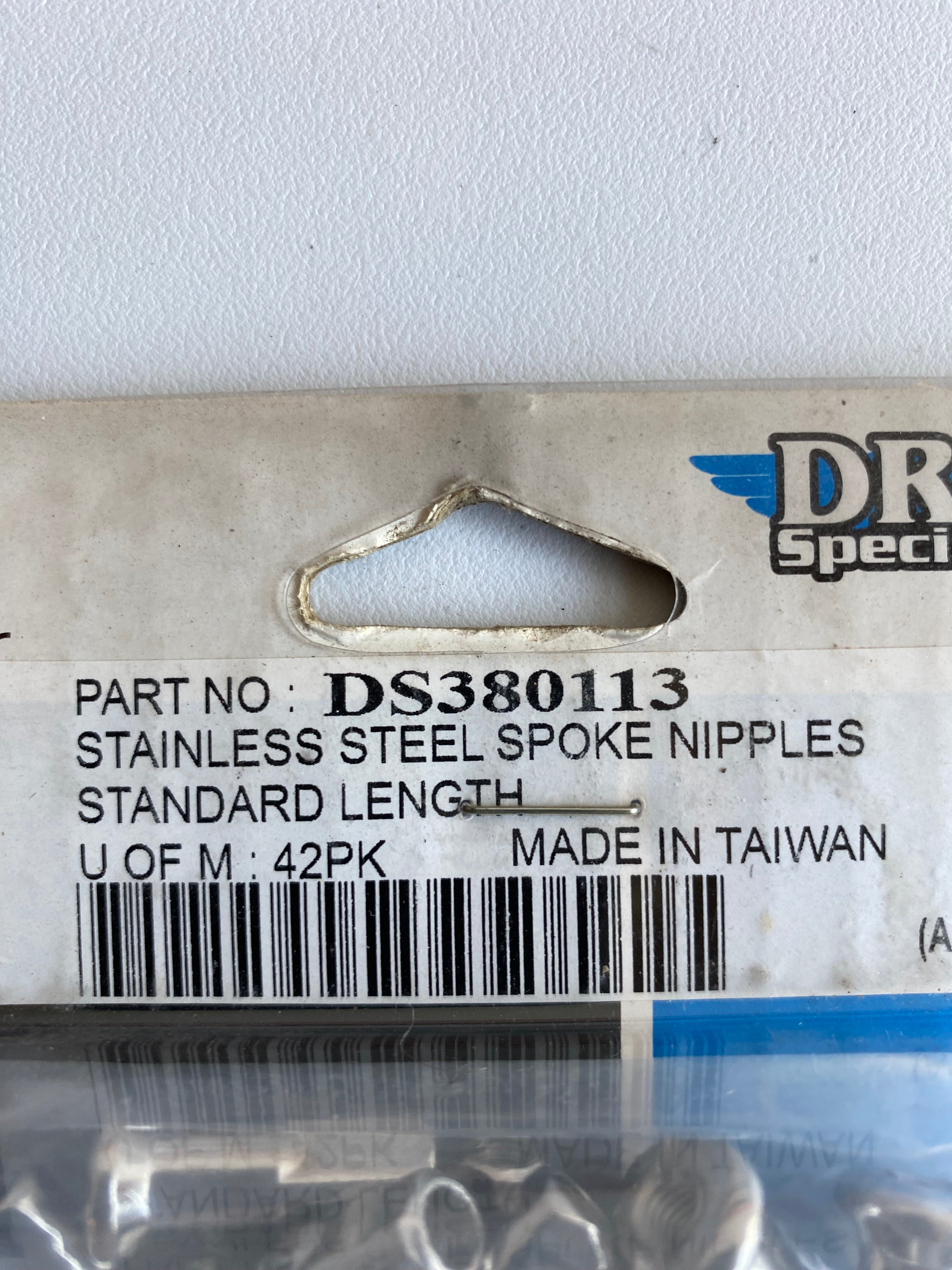 Set of 40 Harley Davidson stainless steel spoke nipples REF DRAG: DS380113