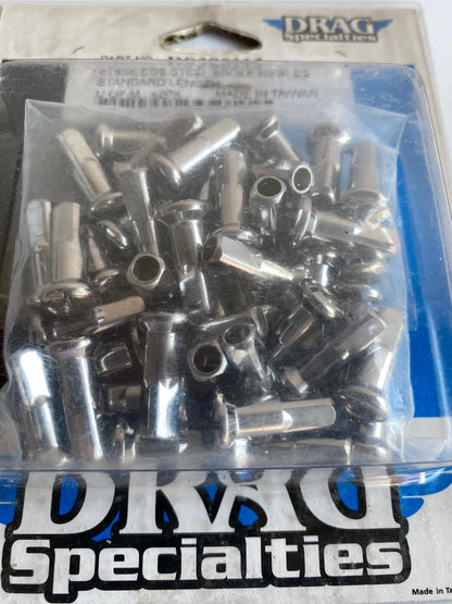 Jeu de 40 écrous de rayons inox Harley Davidson REF DRAG  : DS380113