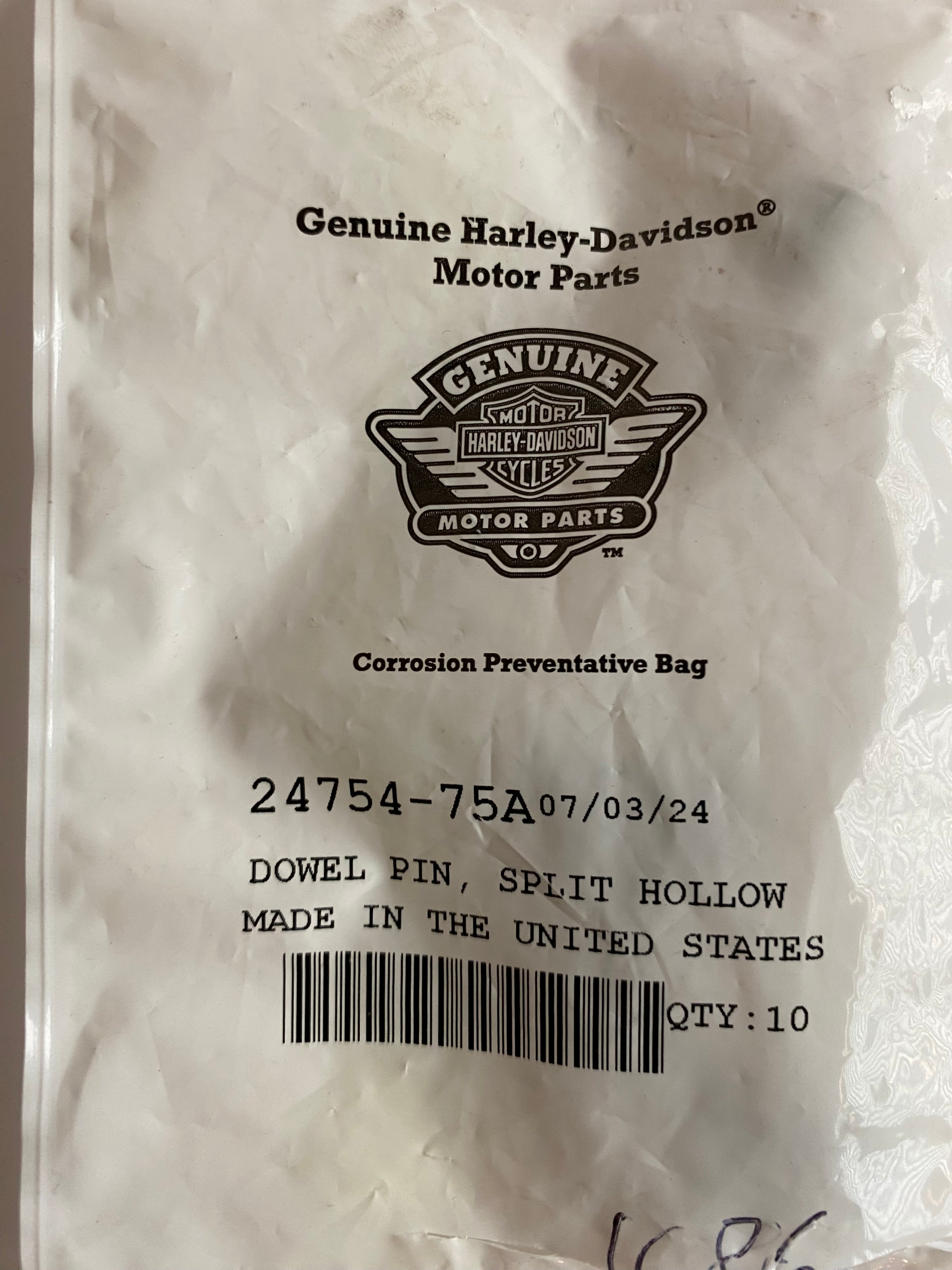 Bague centrage carter primaire Harley Davidson REF OEM 24754-75A