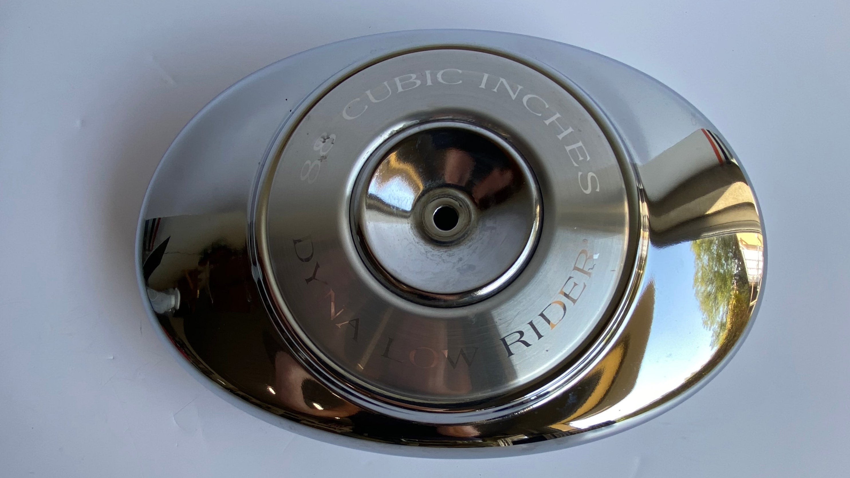 Couvercle de filtre à air chromé Dyna Low Rider Harley Davidson REF OEM 29075-99